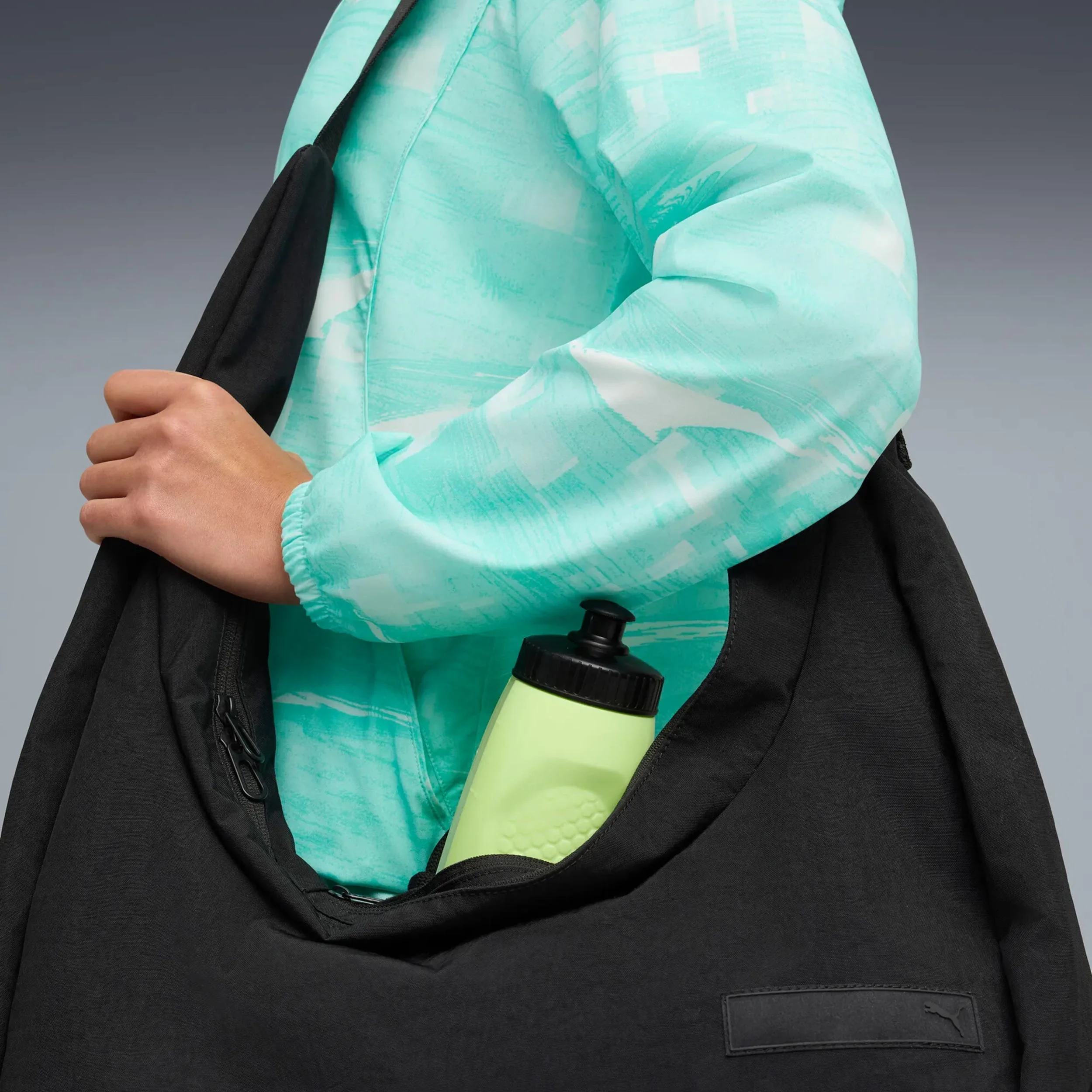 Velocity AOP Woven Veste Running Femmes-Vert - Image 4