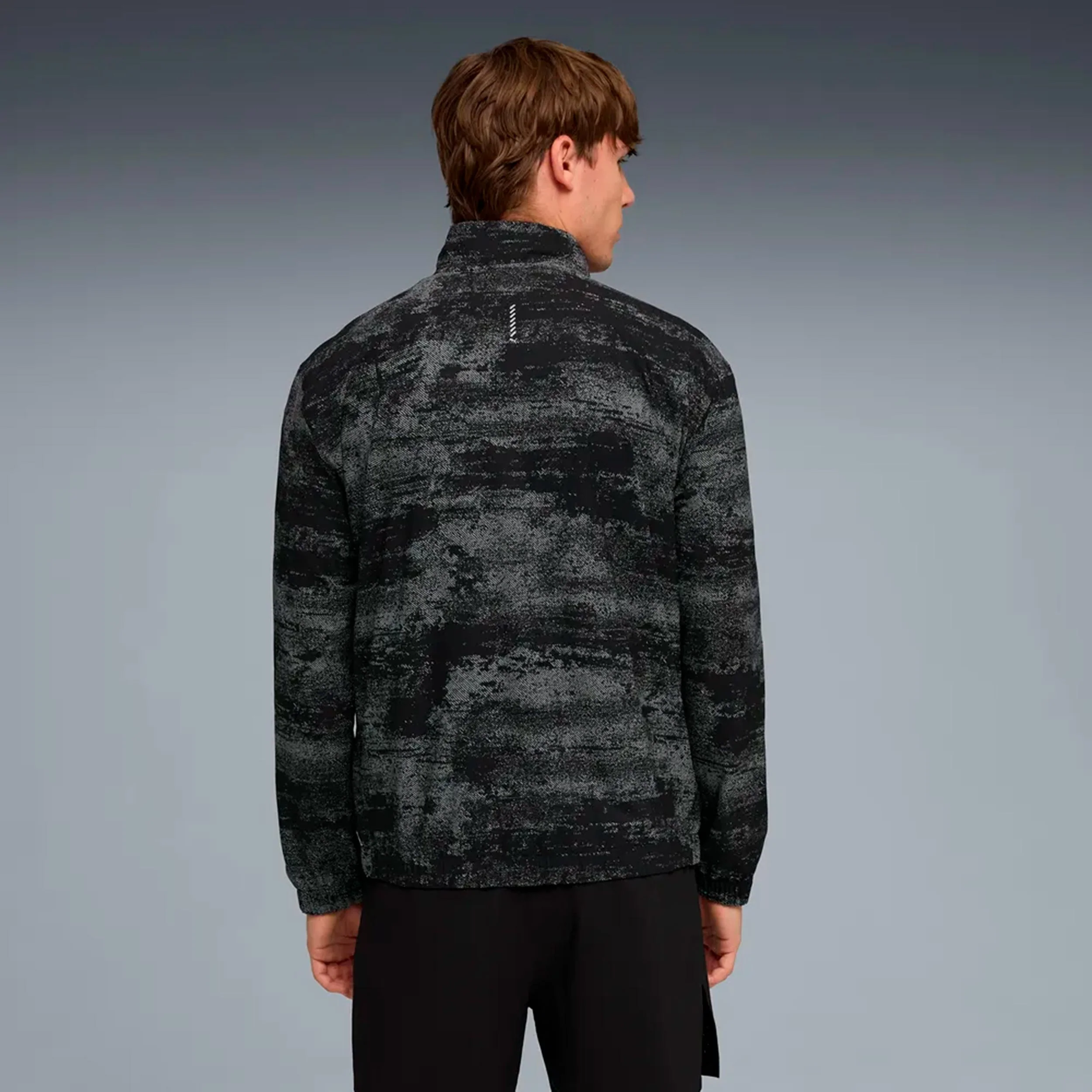 Velocity AOP Woven Veste running Hommes - noir - Image 2