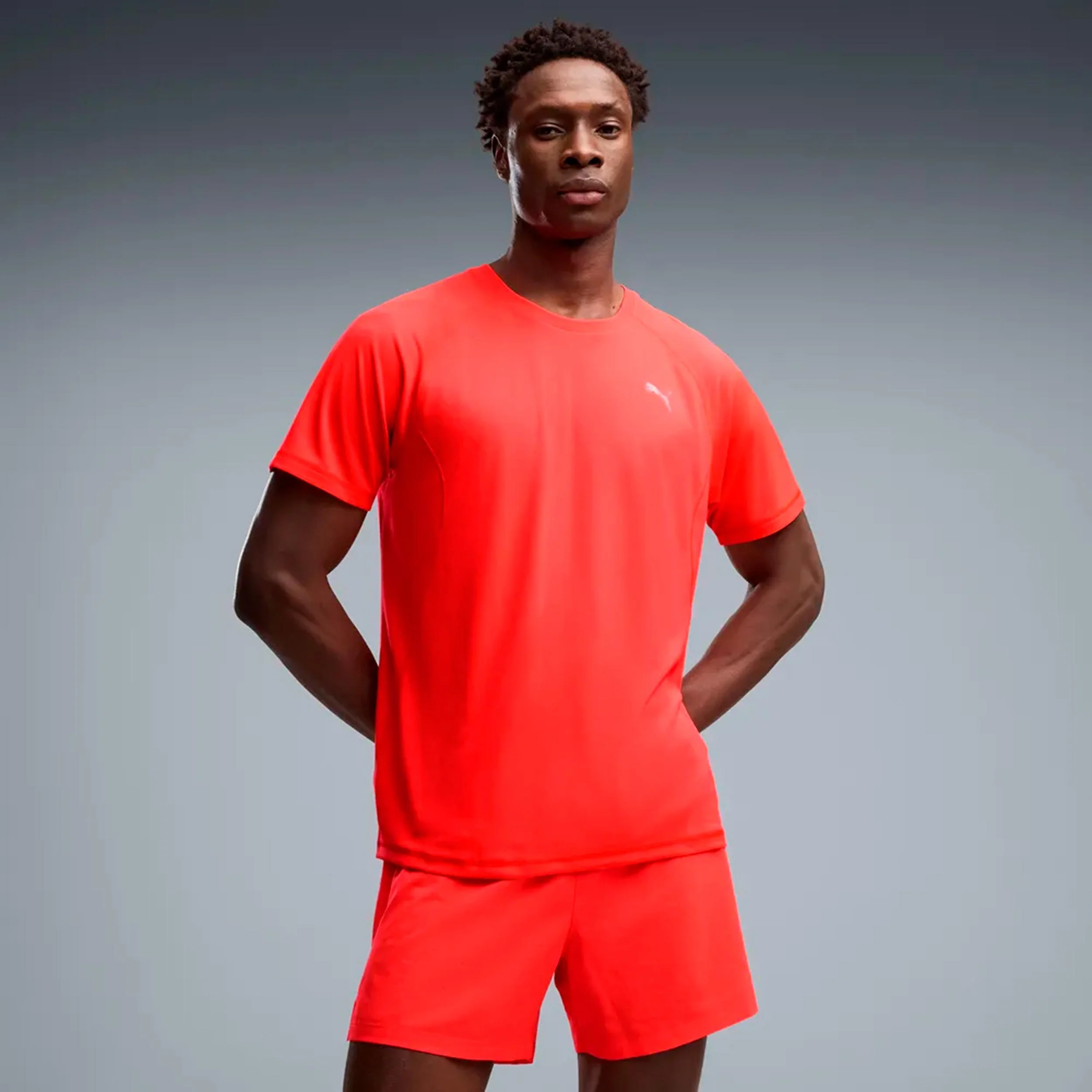 Velocity Maillot de course Hommes - rouge