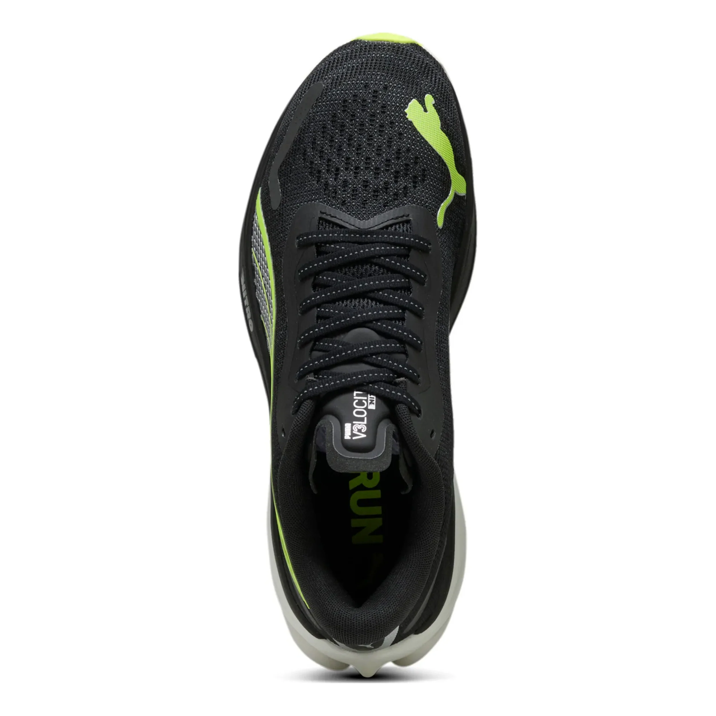 Velocity Nitro 3 Chaussure de running sans stabilisateurs Hommes - noir, jaune - Image 3