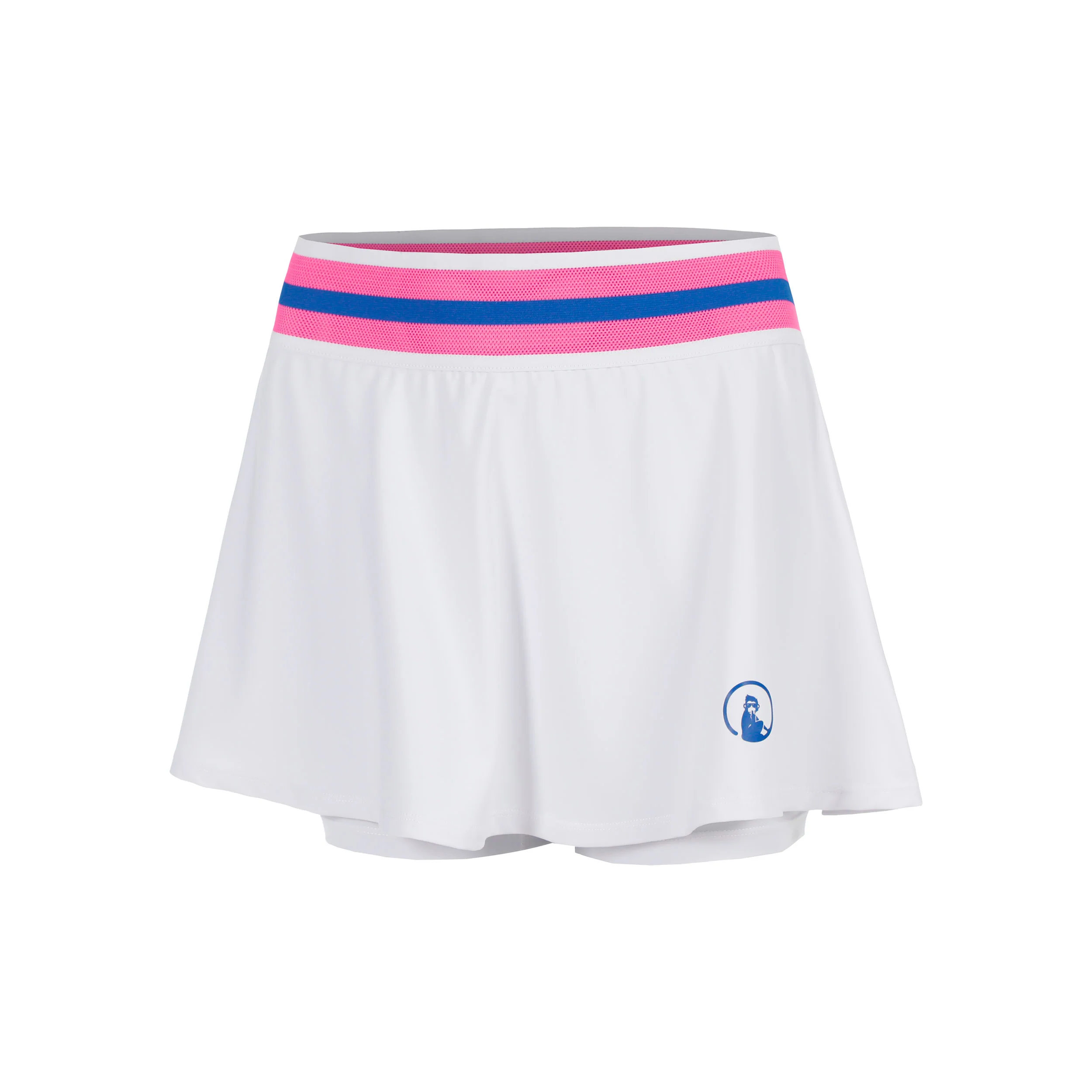Bounce Jupe Filles - blanc, bleu