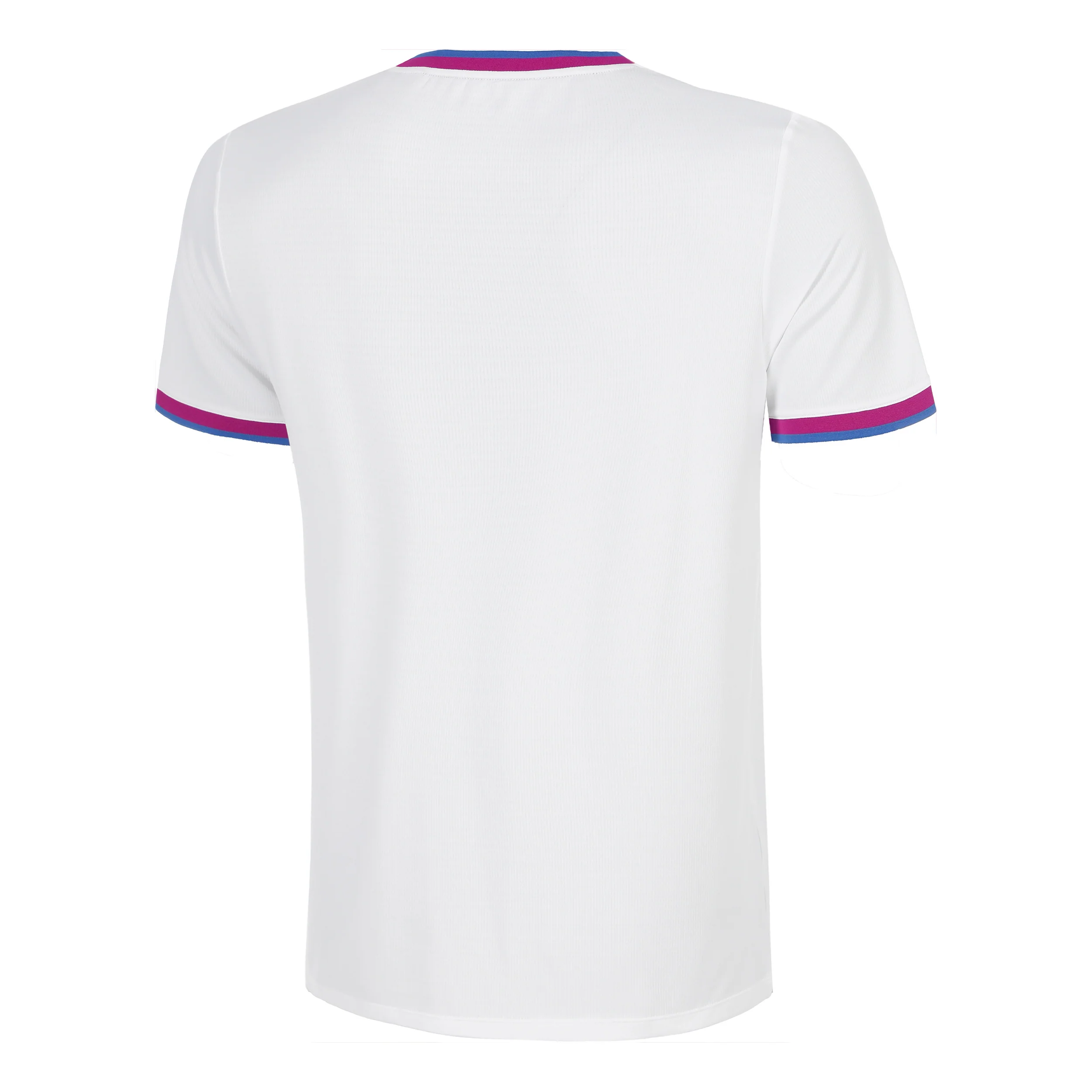 Break Ringer T-shirt Hommes-blanc, berry - Image 2