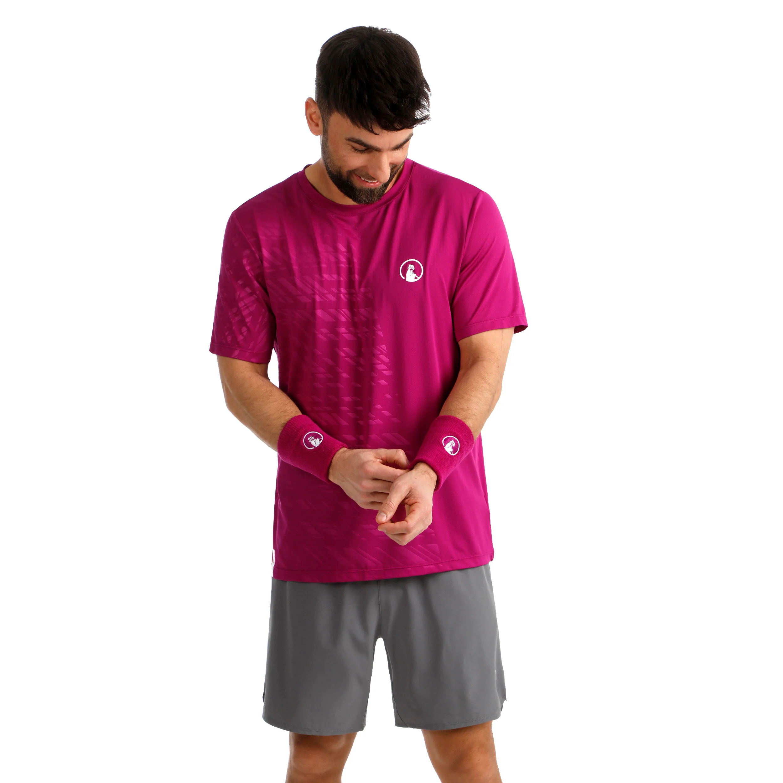 Challenger 2in1s 7in Shorts Hommes - gris, blanc - Image 7