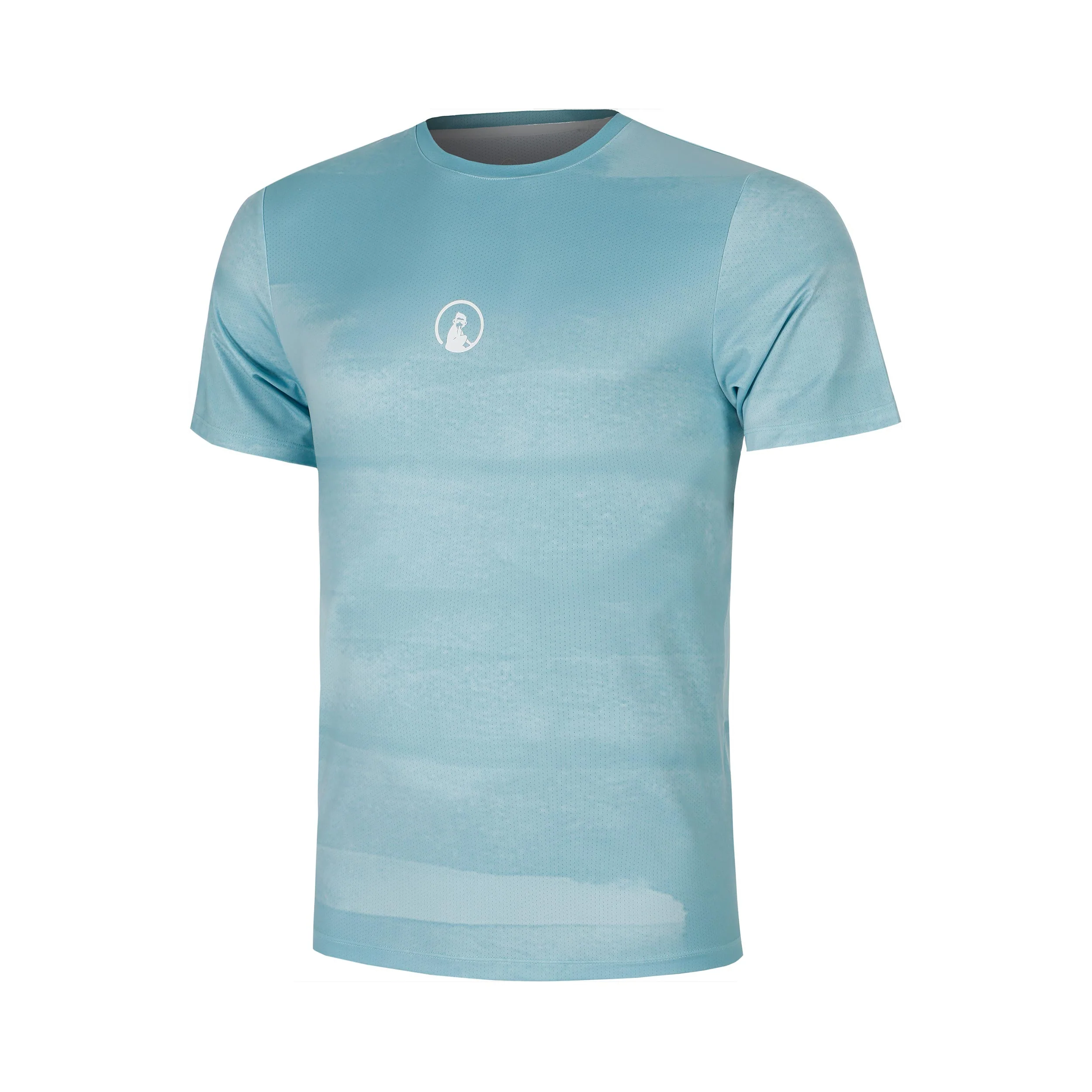 Create Receiver Wipe T-shirt Garçons-Bleu Clair,Blanc