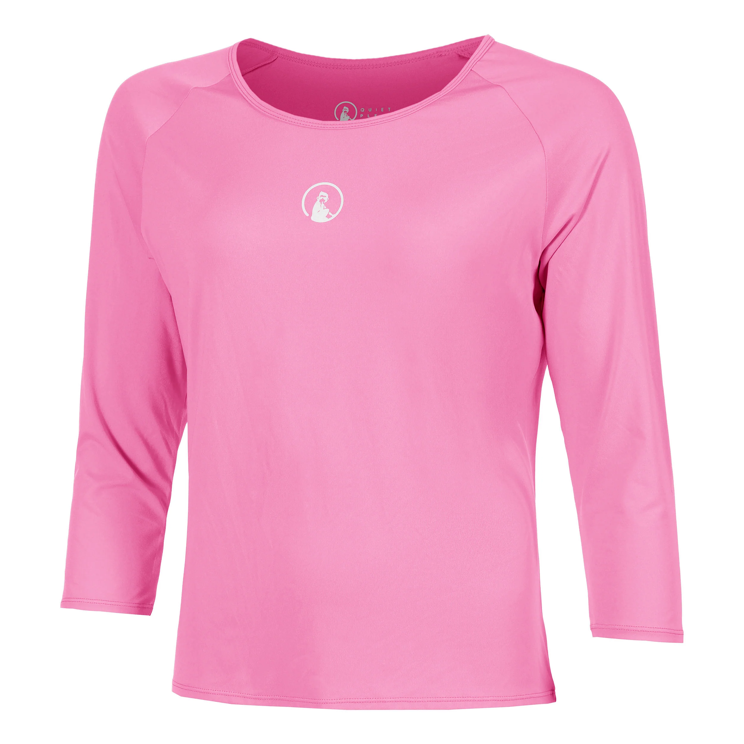 Crush Mixed Haut manches longues Femmes-pink, blanc