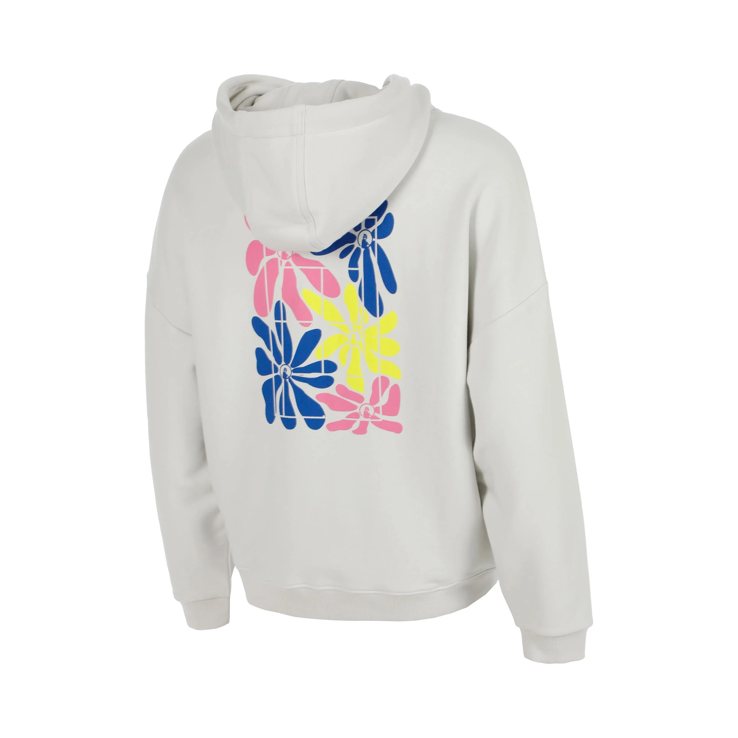 Crush Palm Court Gilet en coton Filles-gris clair, pink fluo - Image 3
