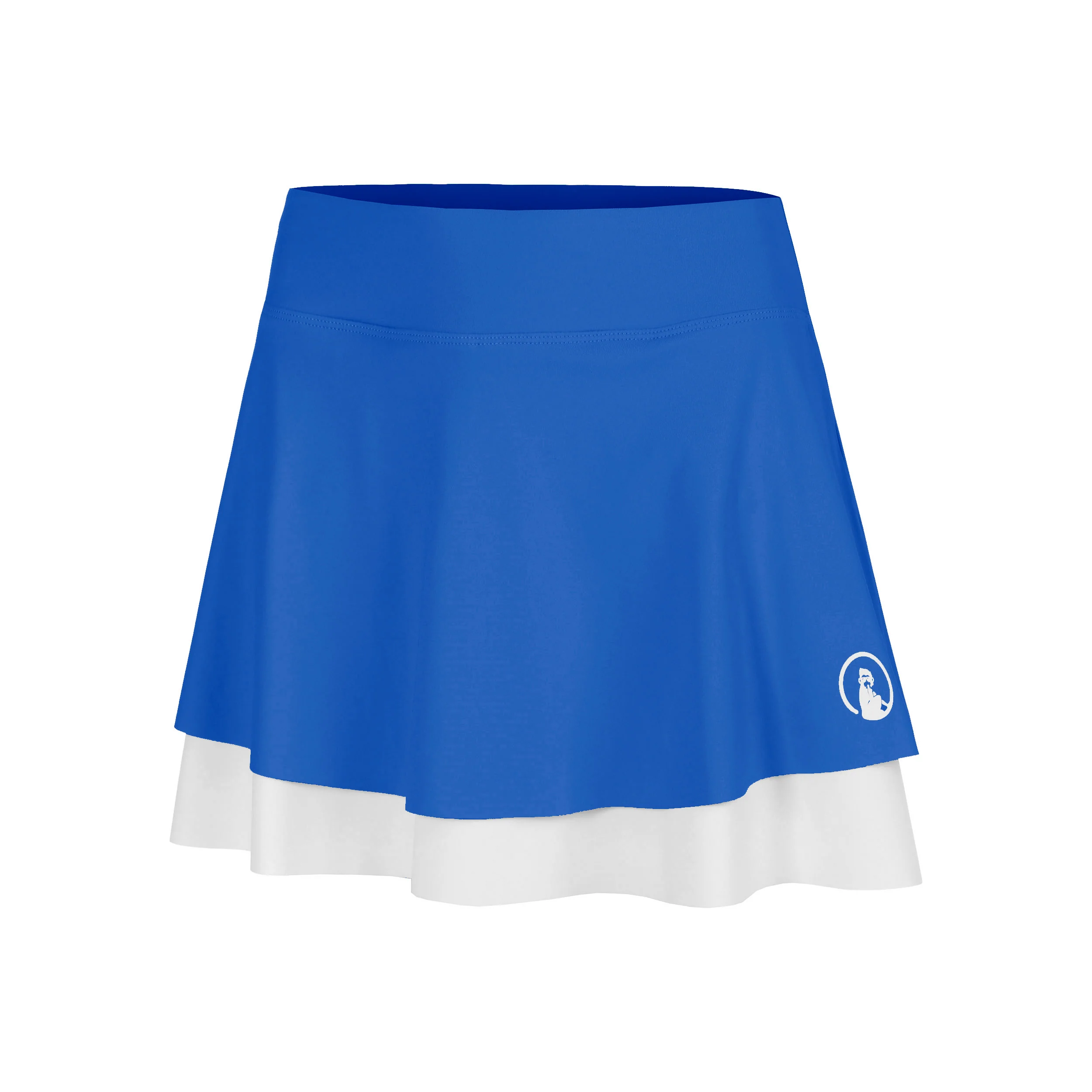 Crush Rally Jupe Femmes-bleu, blanc