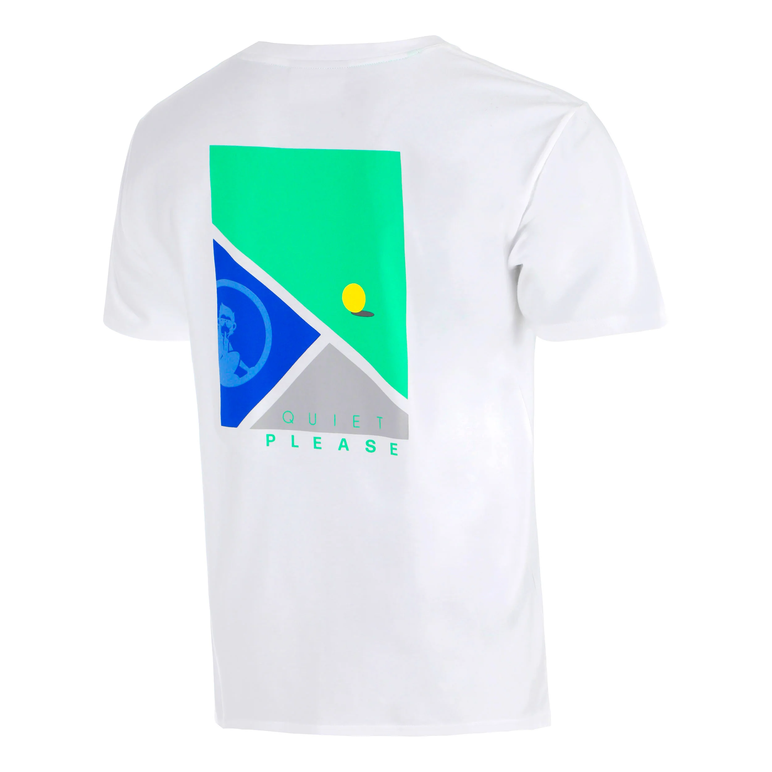 Crush T-Line T-shirt Hommes-blanc, bleu - Image 3