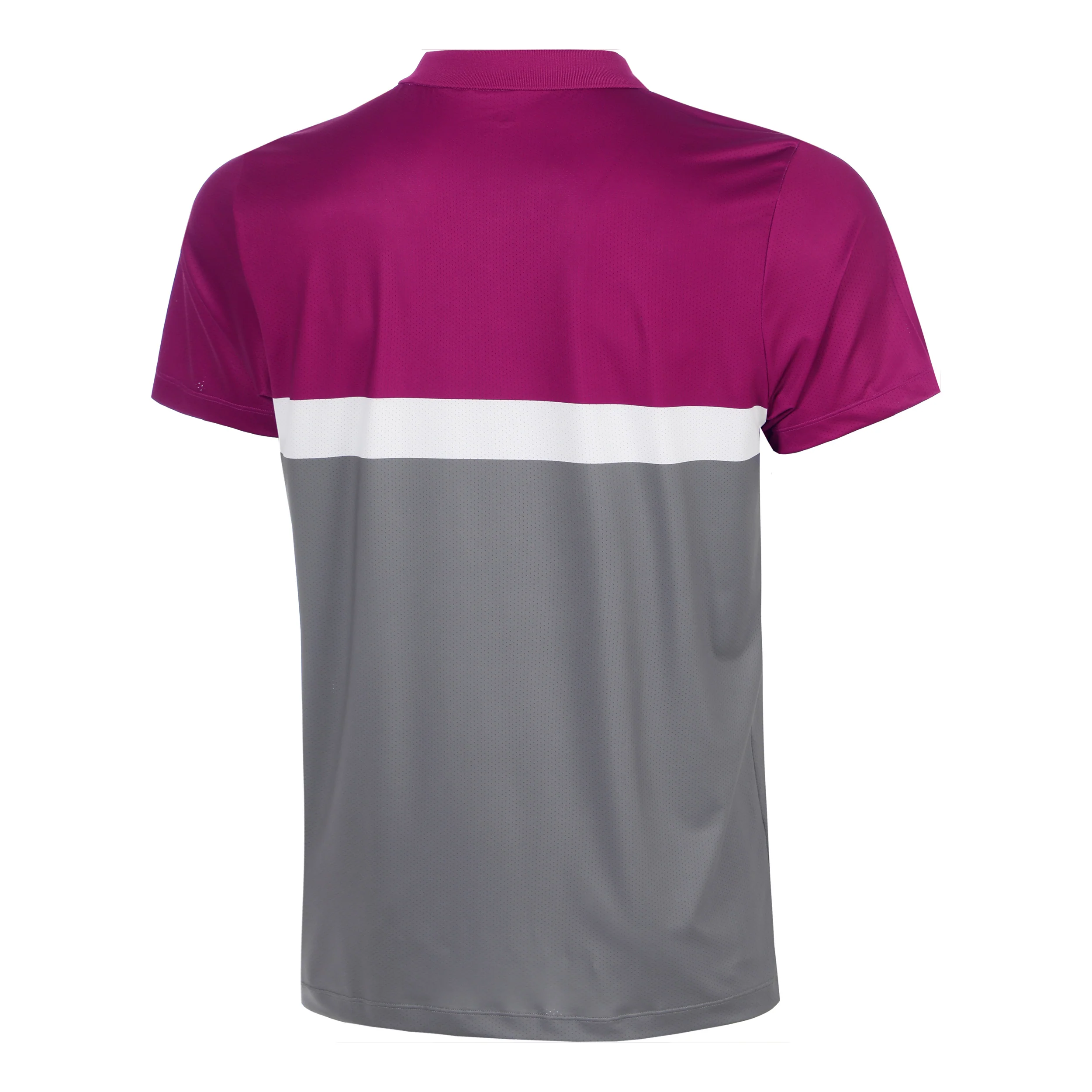 Crush Tournament Block Polo Hommes - berry, blanc - Image 2