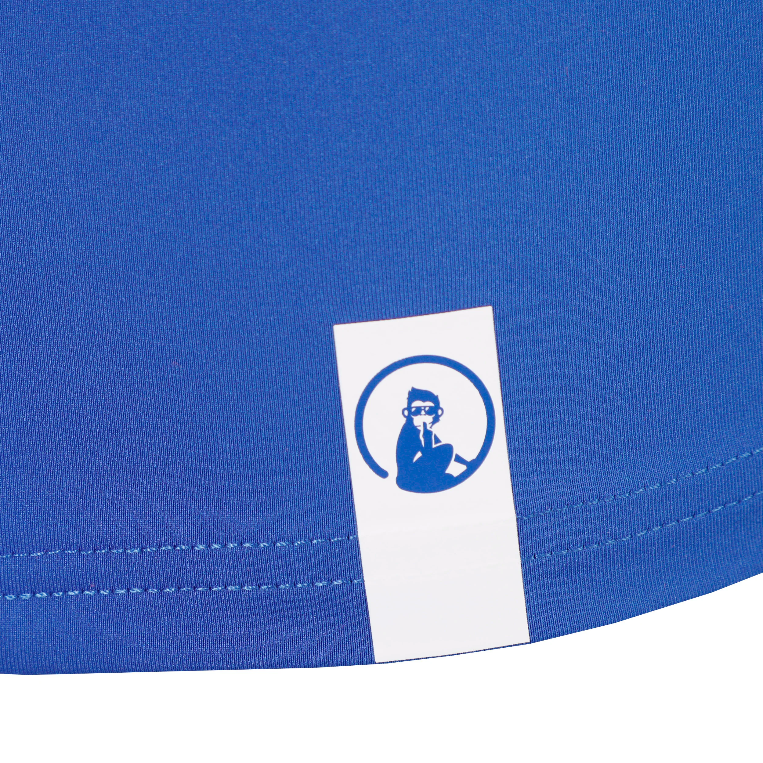Crushig Serve 1/4 Zip Haut manches longues Garçons - bleu, blanc - Image 4