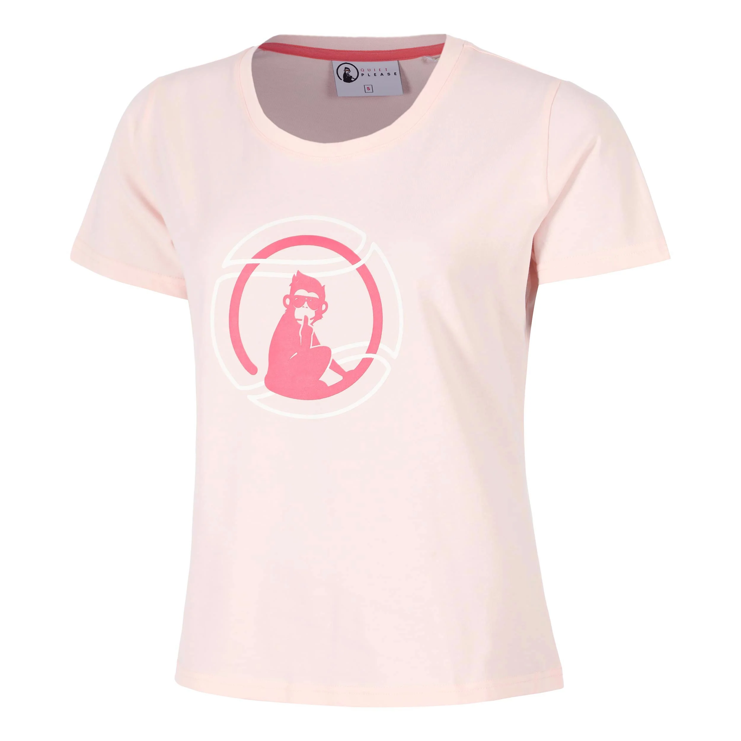 Endlessly Bracket T-shirt Femmes-Rosé, Multicouleur