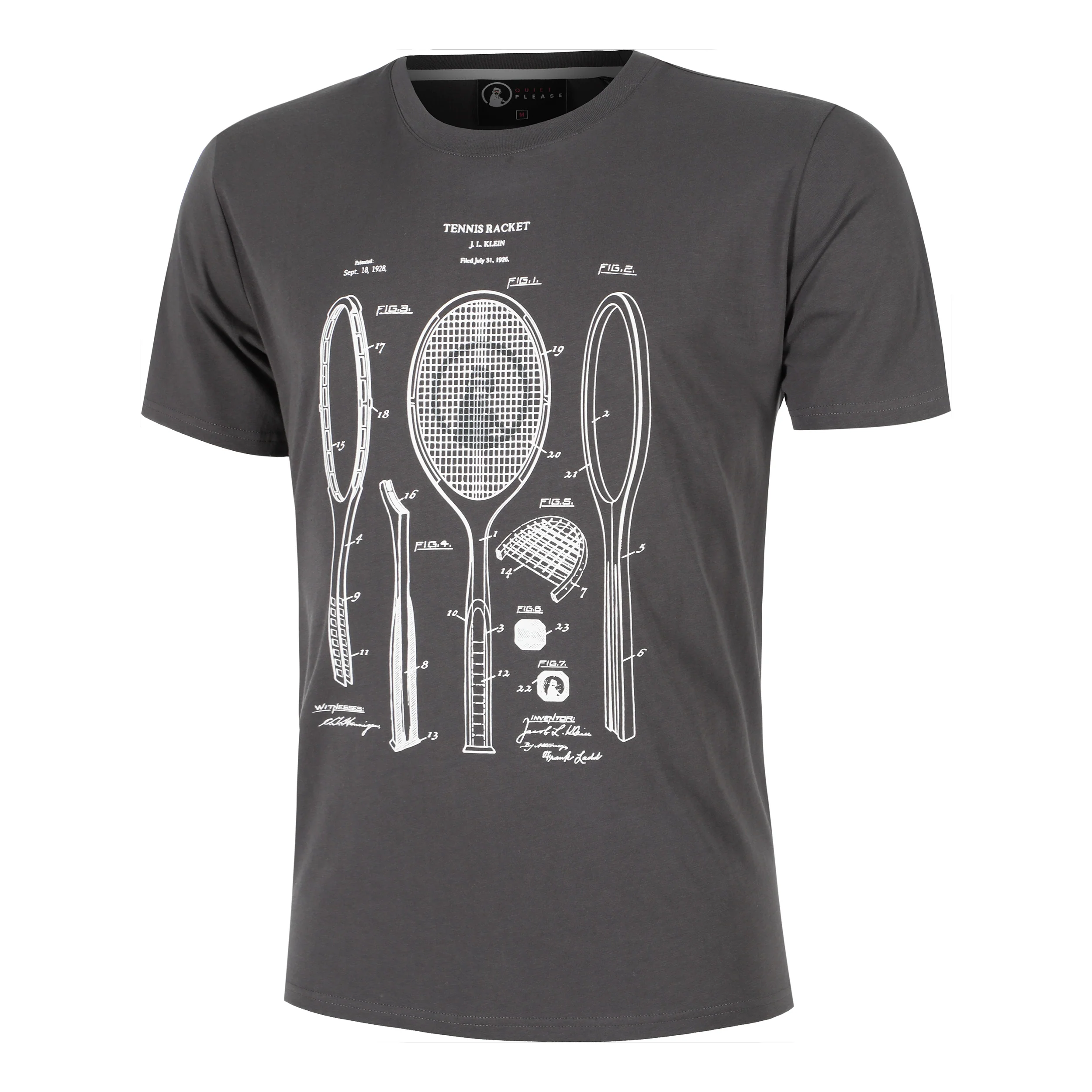 Endlessly Rackitecture T-shirt Hommes-Anthracite,Blanc