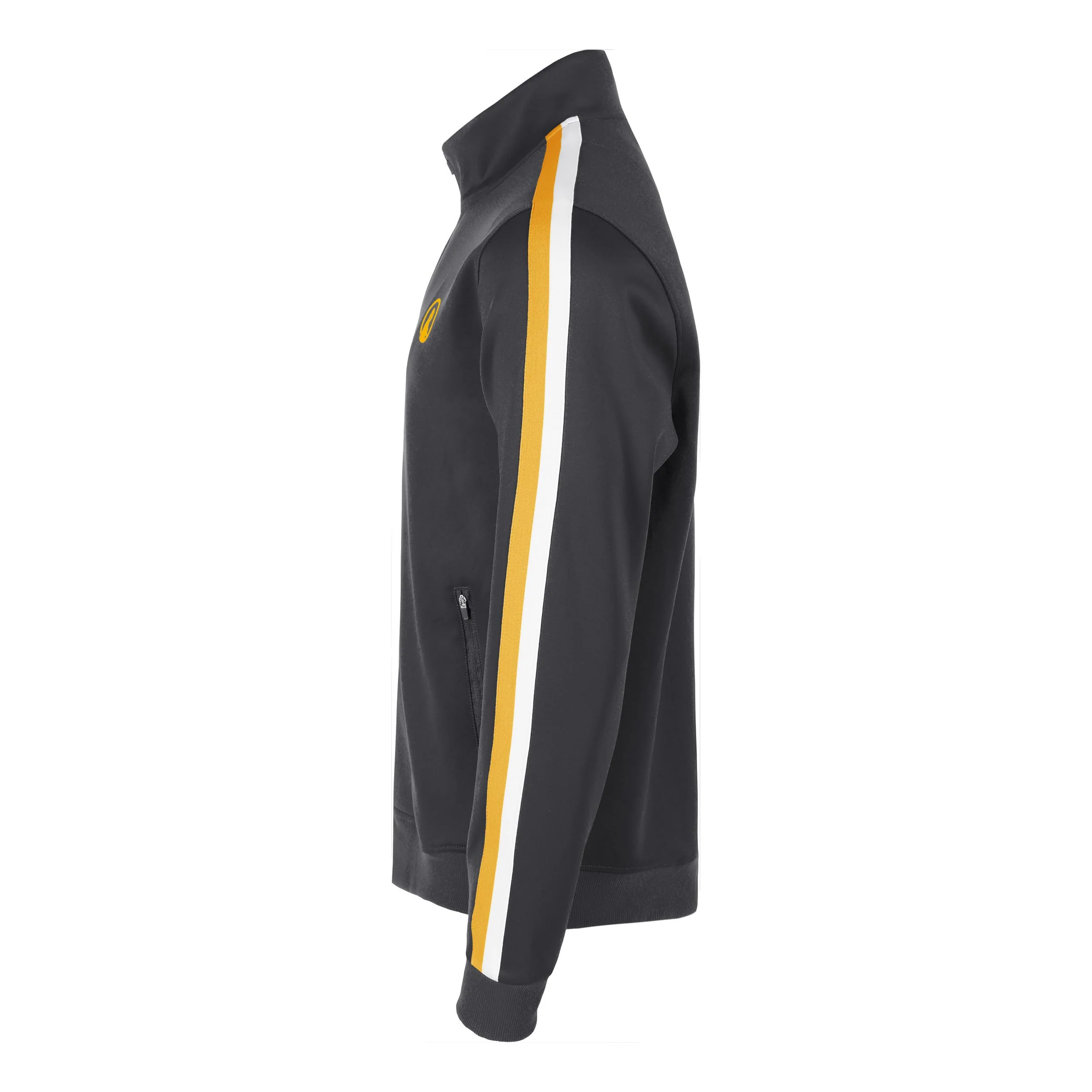 Endlessly Stripes Veste De Survêtement Hommes-Anthracite,Orange - Image 2