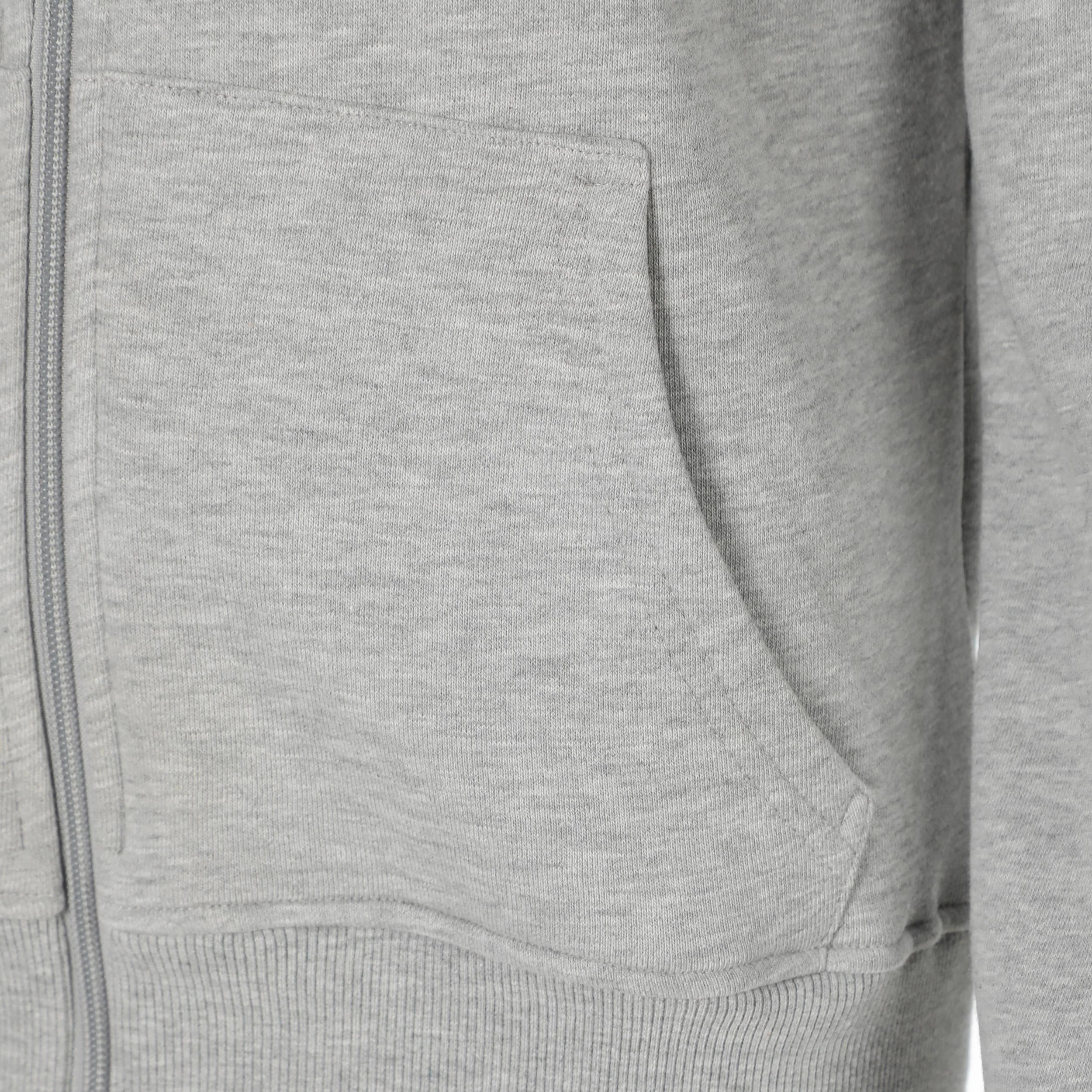 Essential Zip Gilet en coton Femmes-gris - Image 4