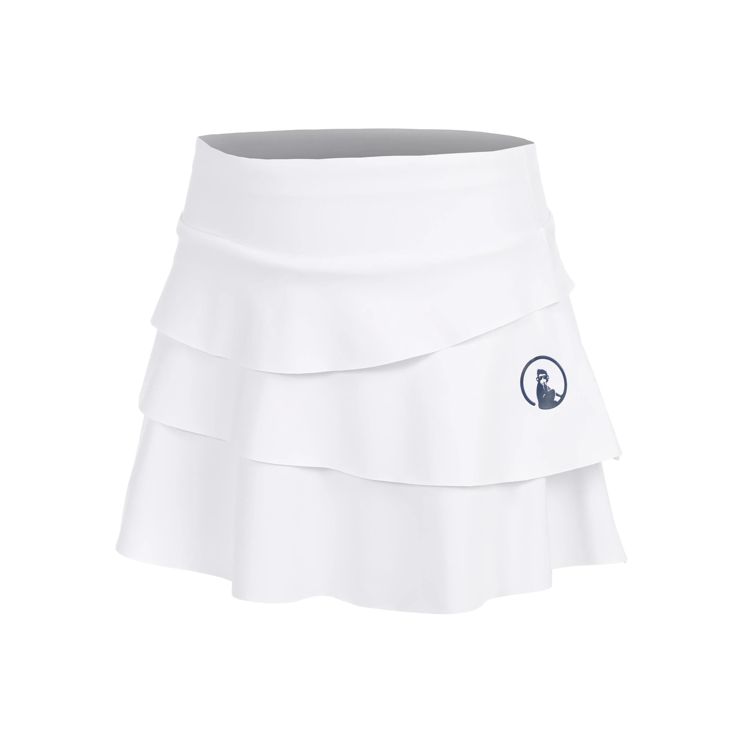 Flounce Jupe Filles-blanc