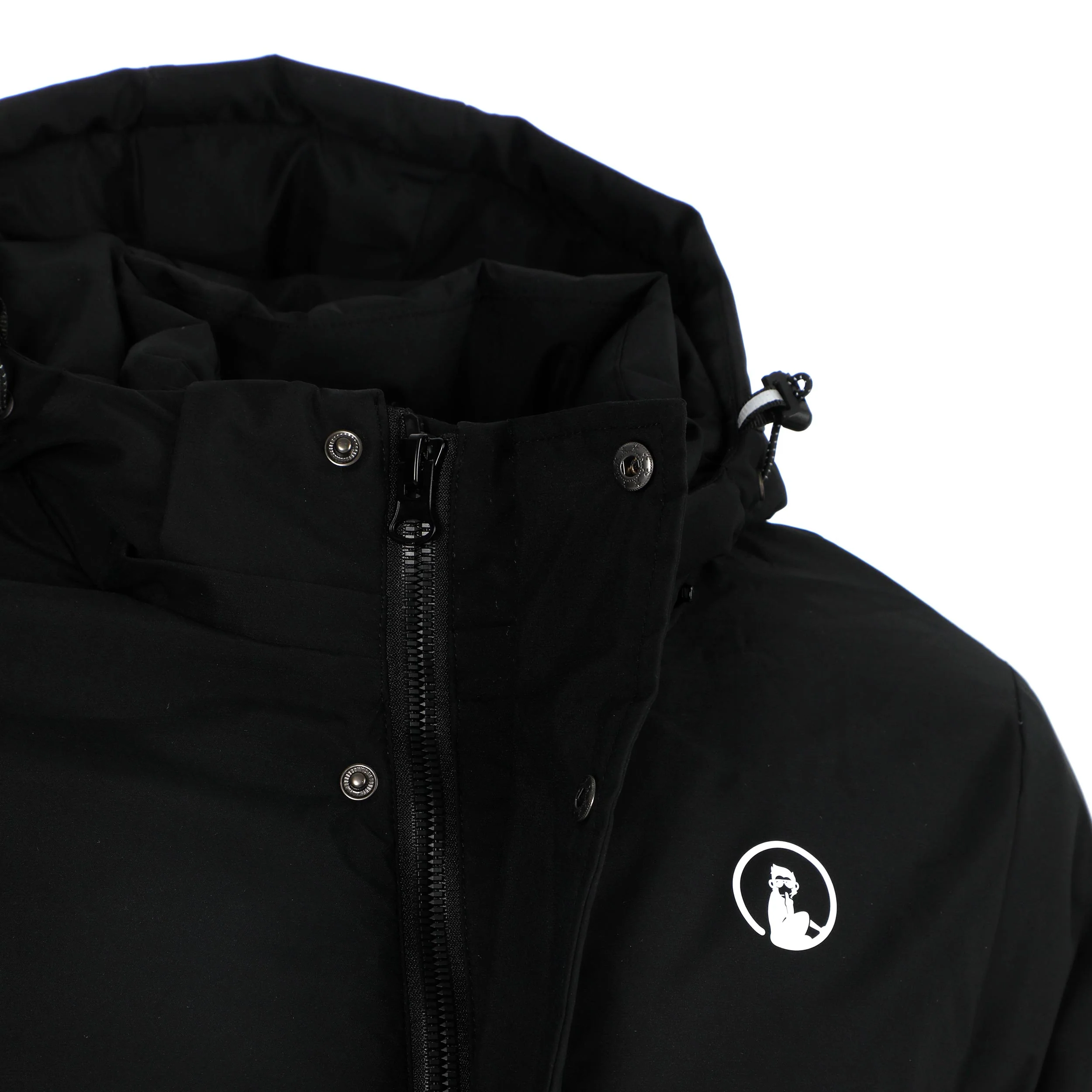 Get Warm Outdoor-Jacke Unisex-noir - Image 6