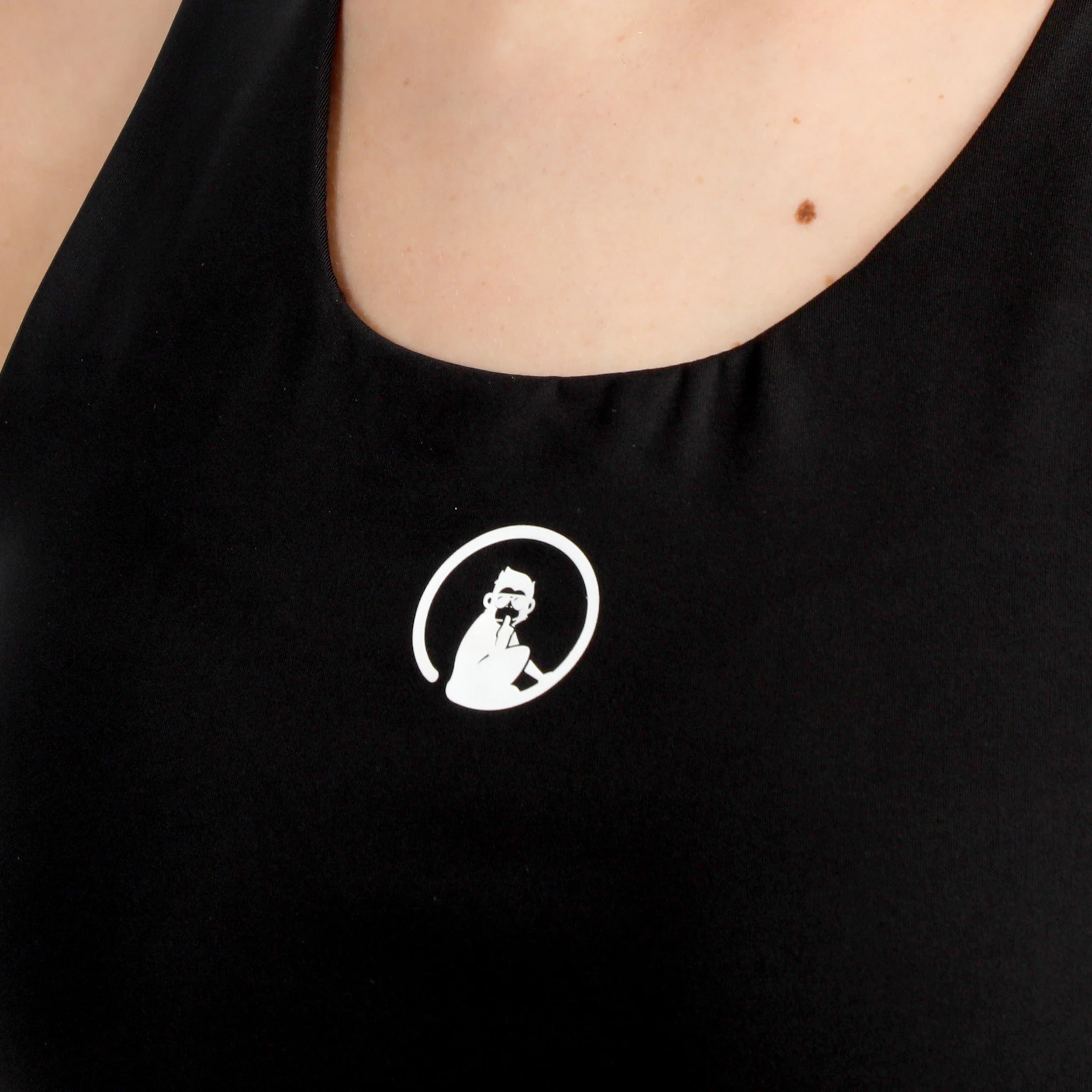 Inside In Débardeur Tank Top Femmes-Noir - Image 6
