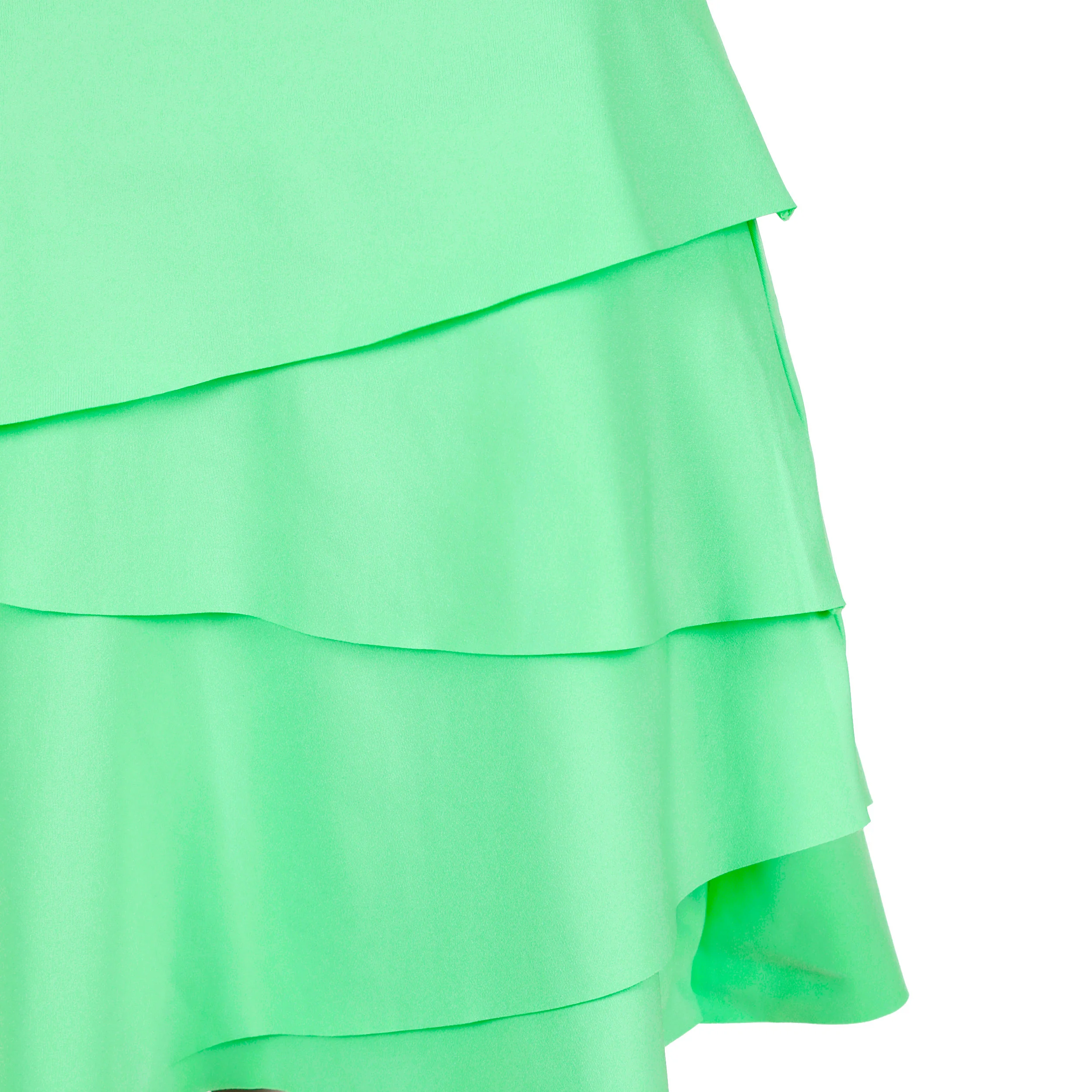 Joy Flounce Robe Filles - vert, blanc - Image 6