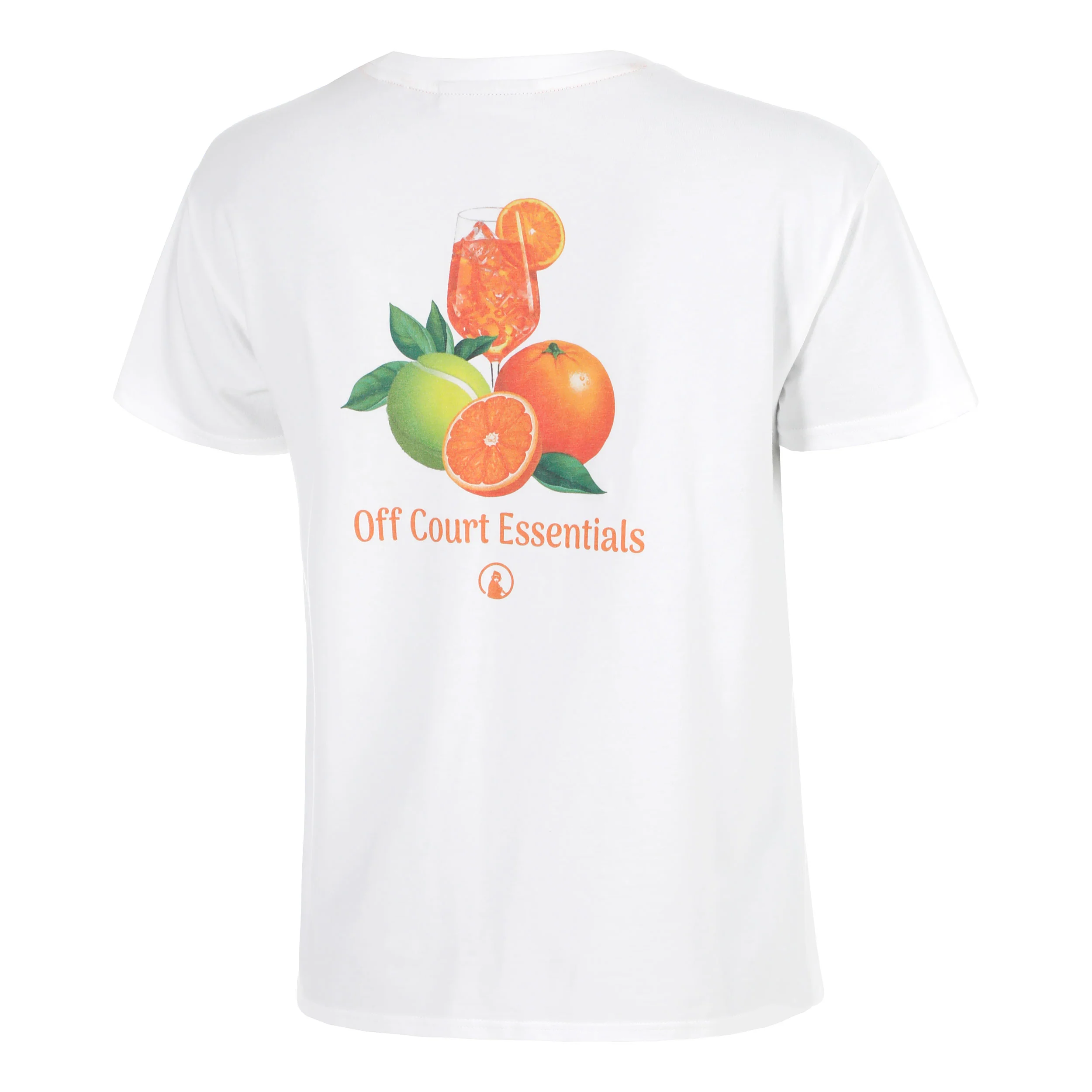 Joy Off Court Essentials T-shirt Femmes-blanc, vert - Image 3
