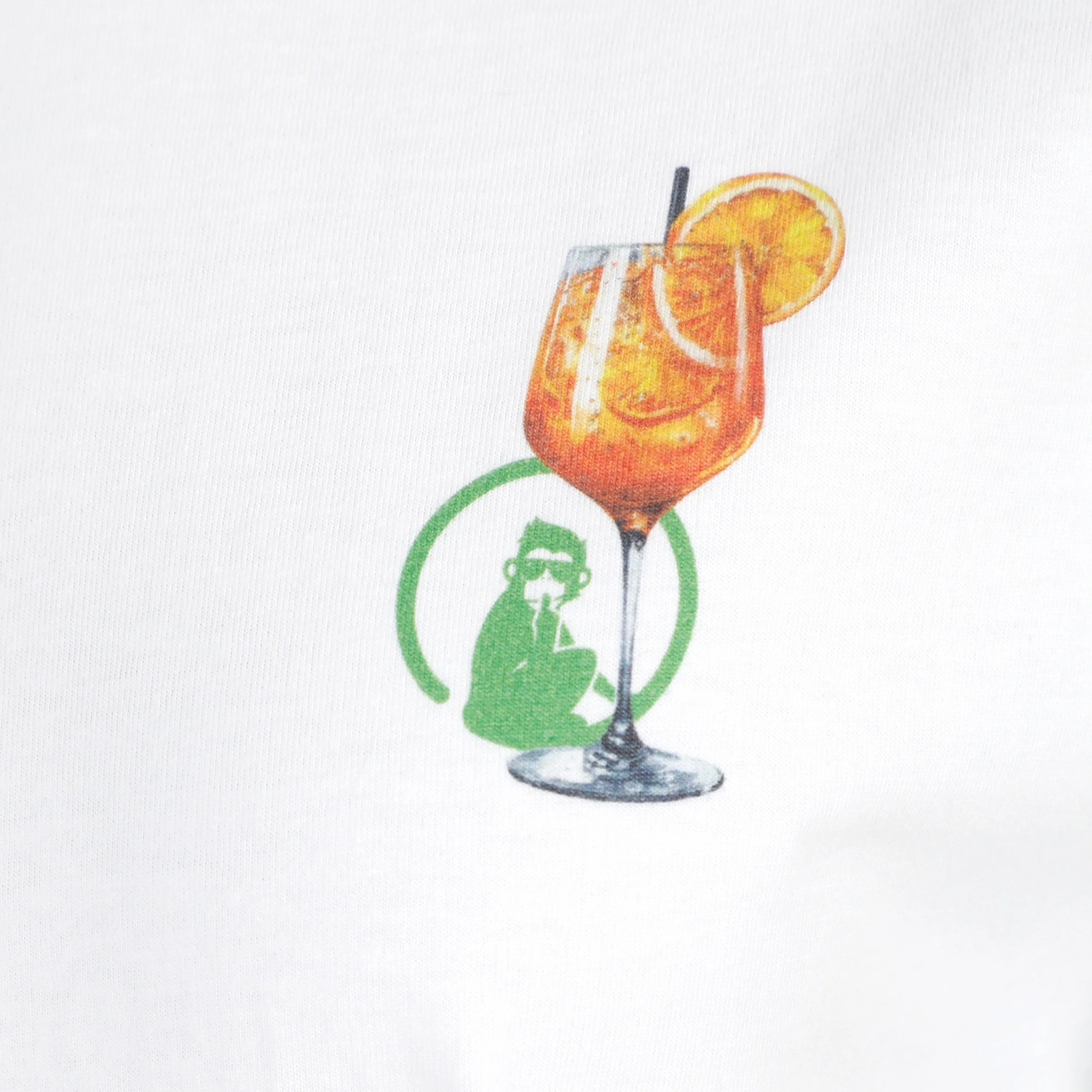 Joy Off Court Essentials T-shirt Femmes-blanc, vert - Image 4