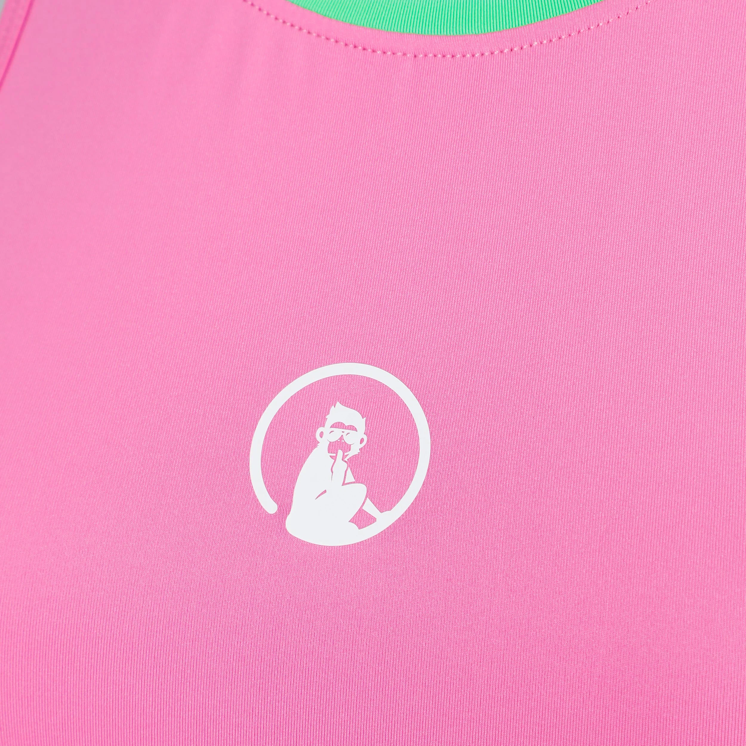 Joy Racerback 2.0 Débardeur tank top Femmes - rose, blanc - Image 3