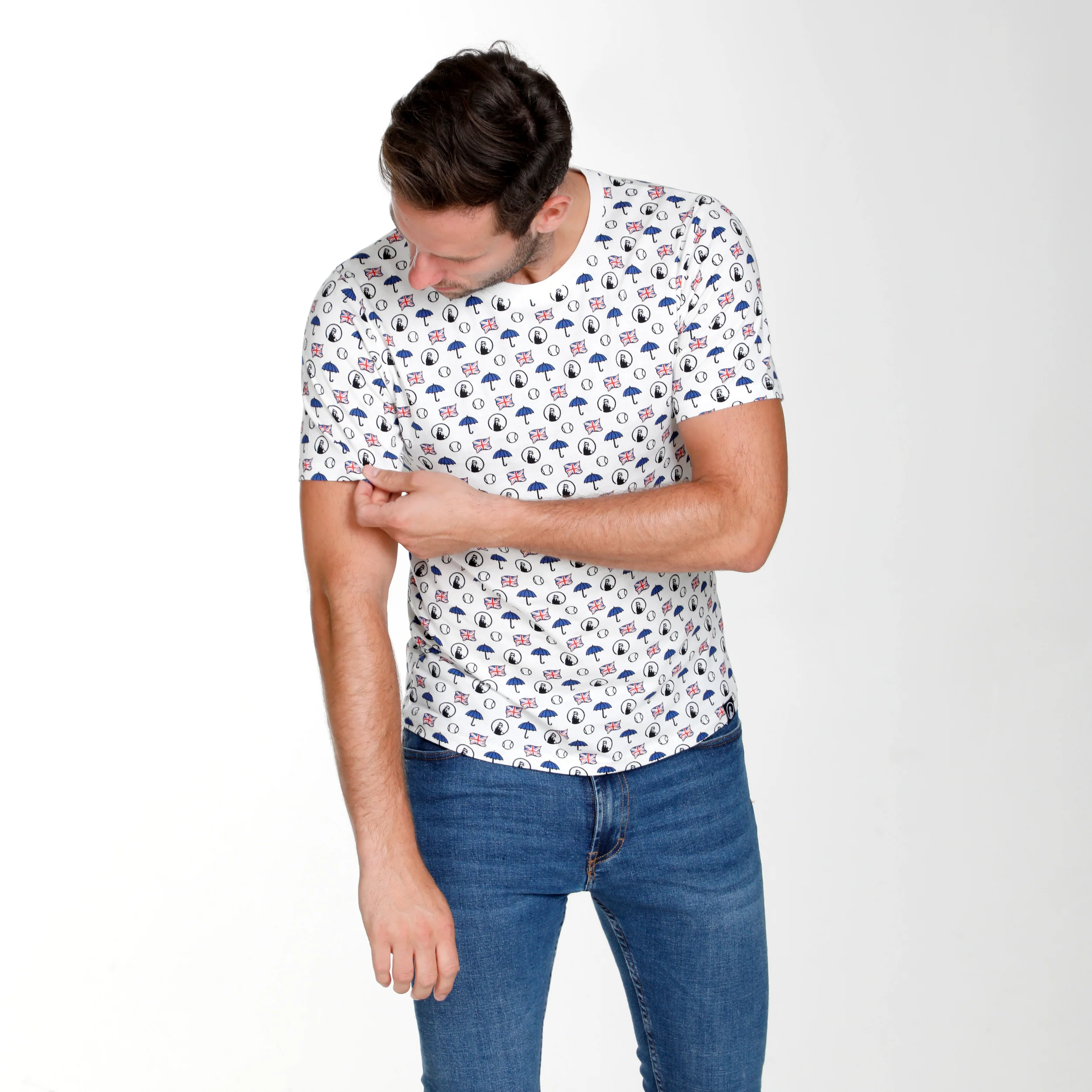 London Statement T-shirt Hommes-Blanc,Multicouleur - Image 3