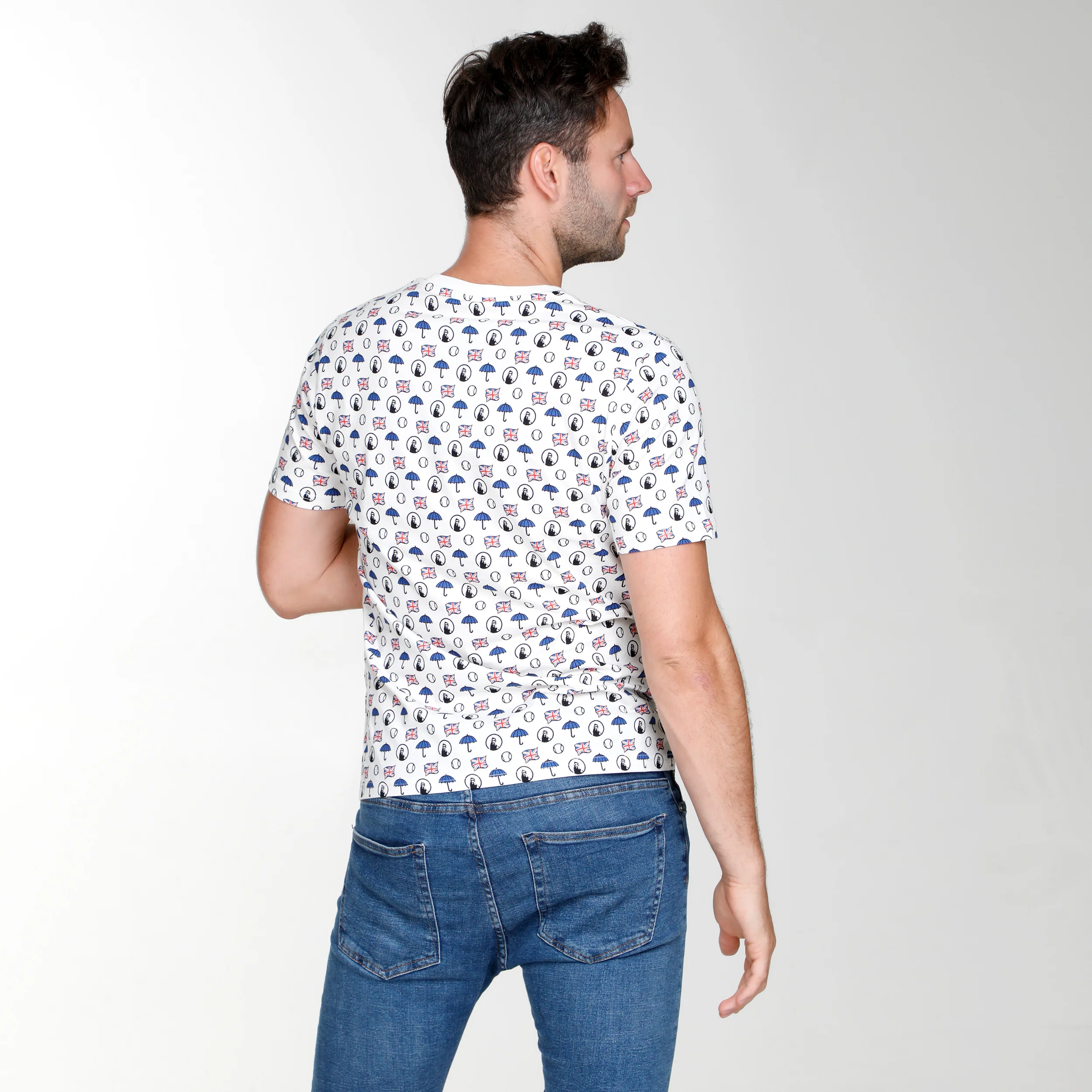 London Statement T-shirt Hommes-Blanc,Multicouleur - Image 4