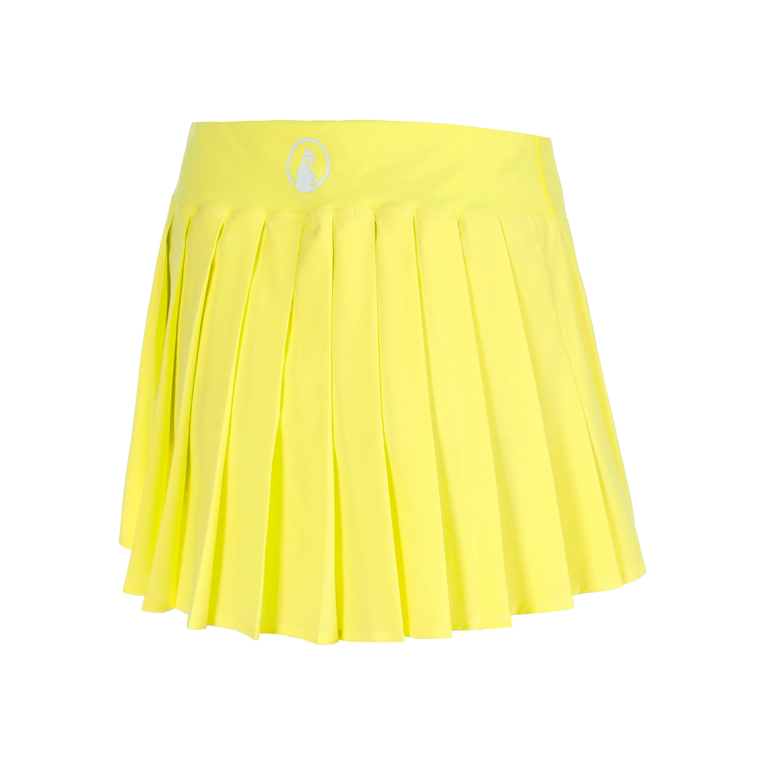 Love Pleated Jupe Filles - jaune, blanc - Image 2