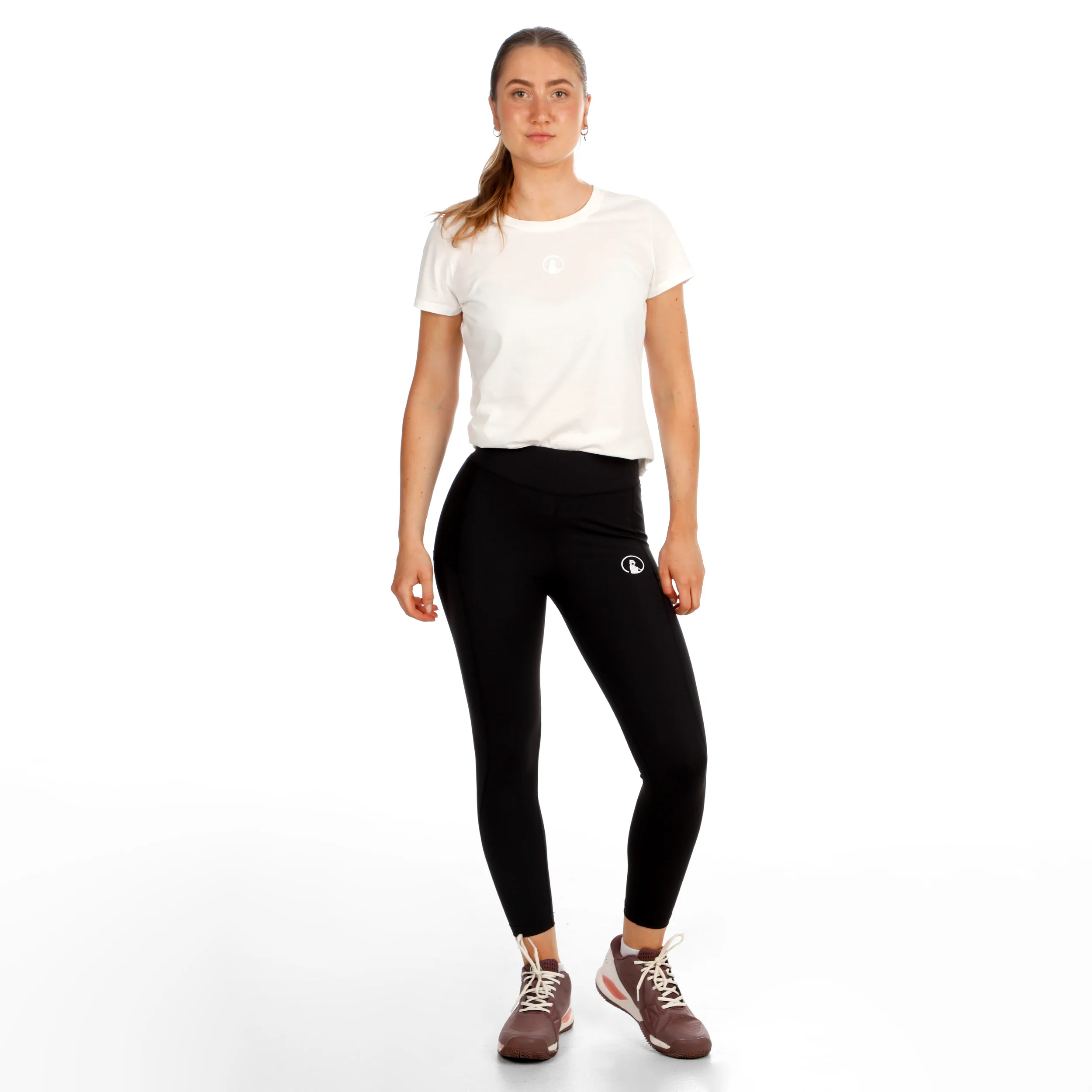 Match 7/8 Collant Tight Femmes-Noir - Image 5
