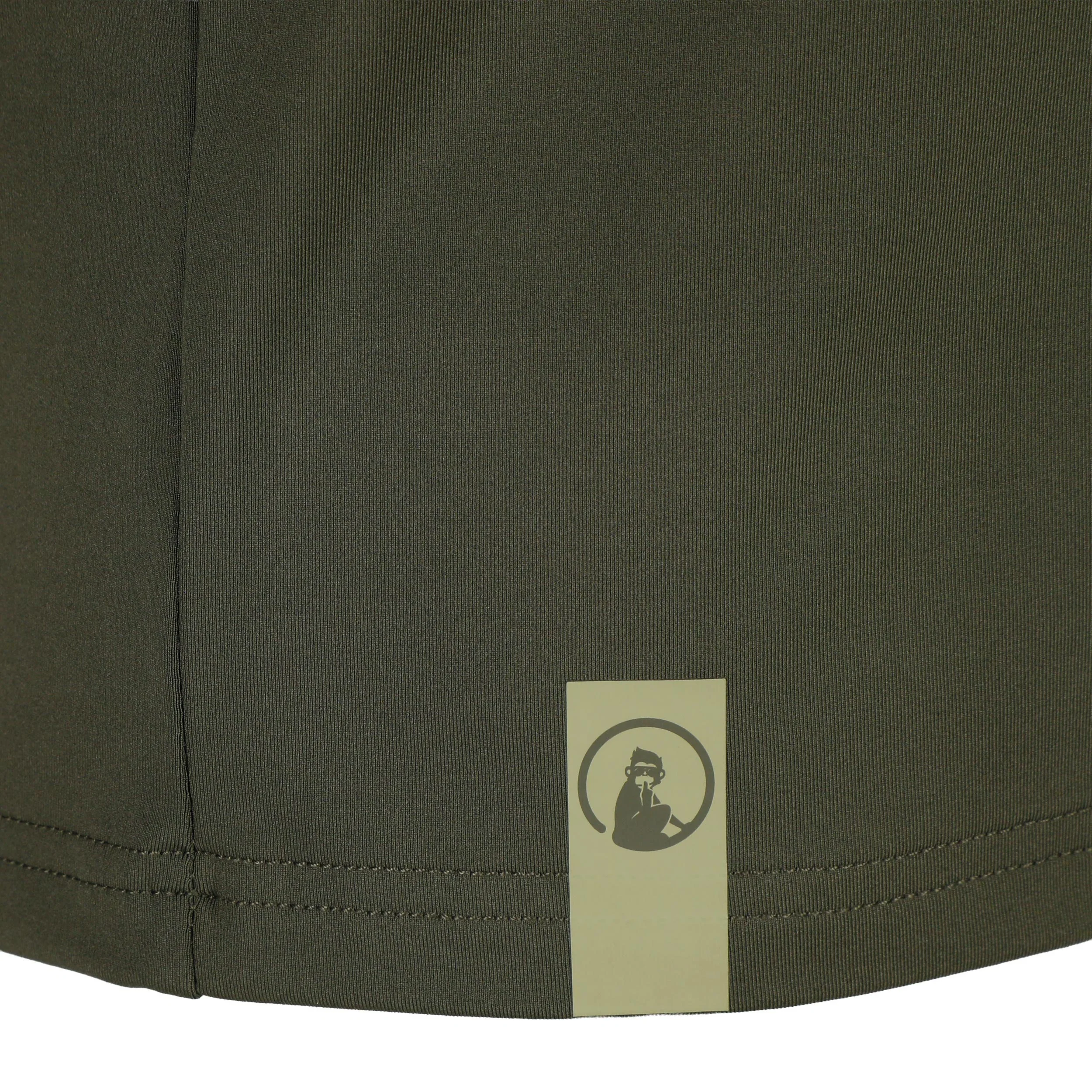 Memories Big Serve 1/4 Zip Haut manches longues Garçons - vert foncé - Image 4