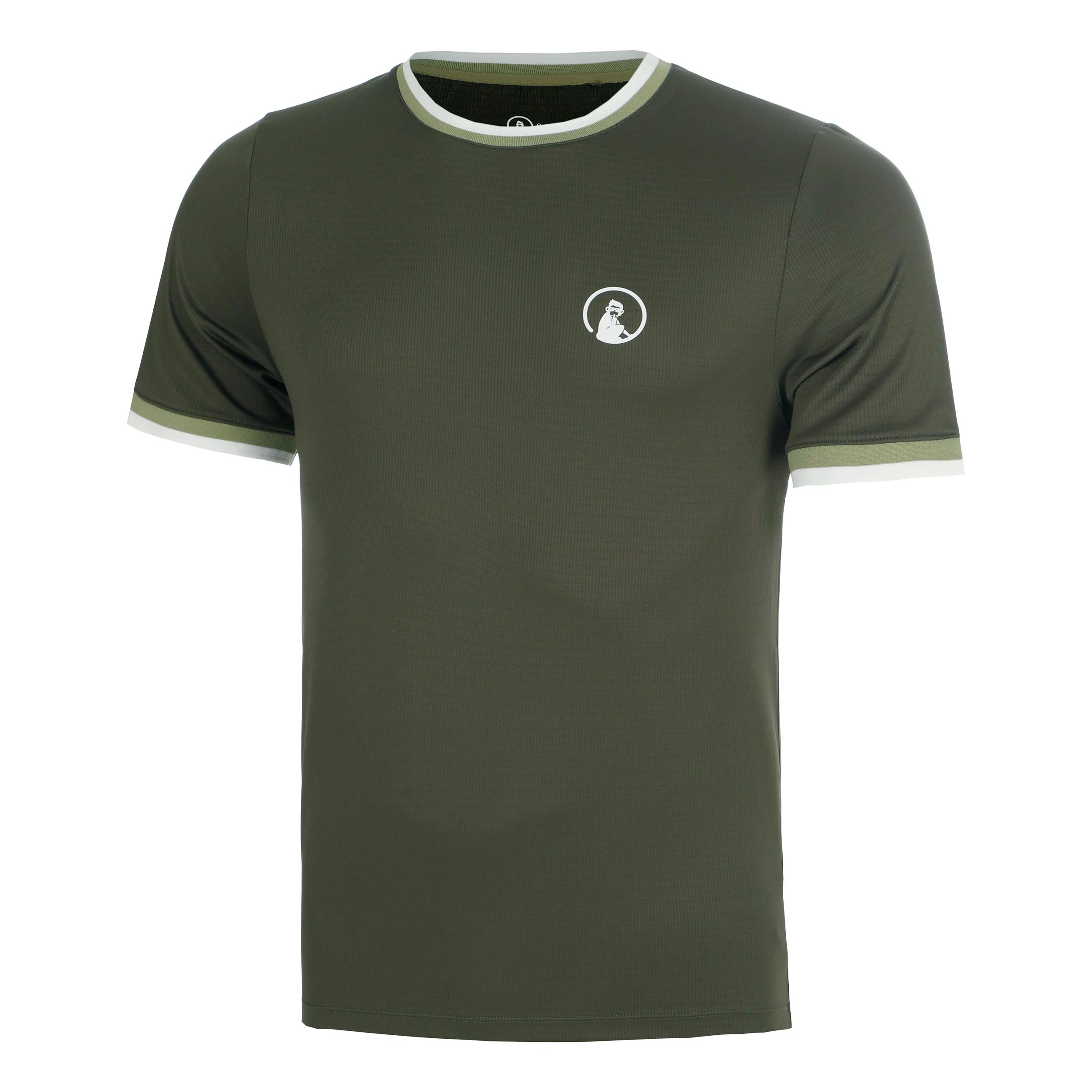 Memories Break Ringer T-shirt Hommes - vert foncé