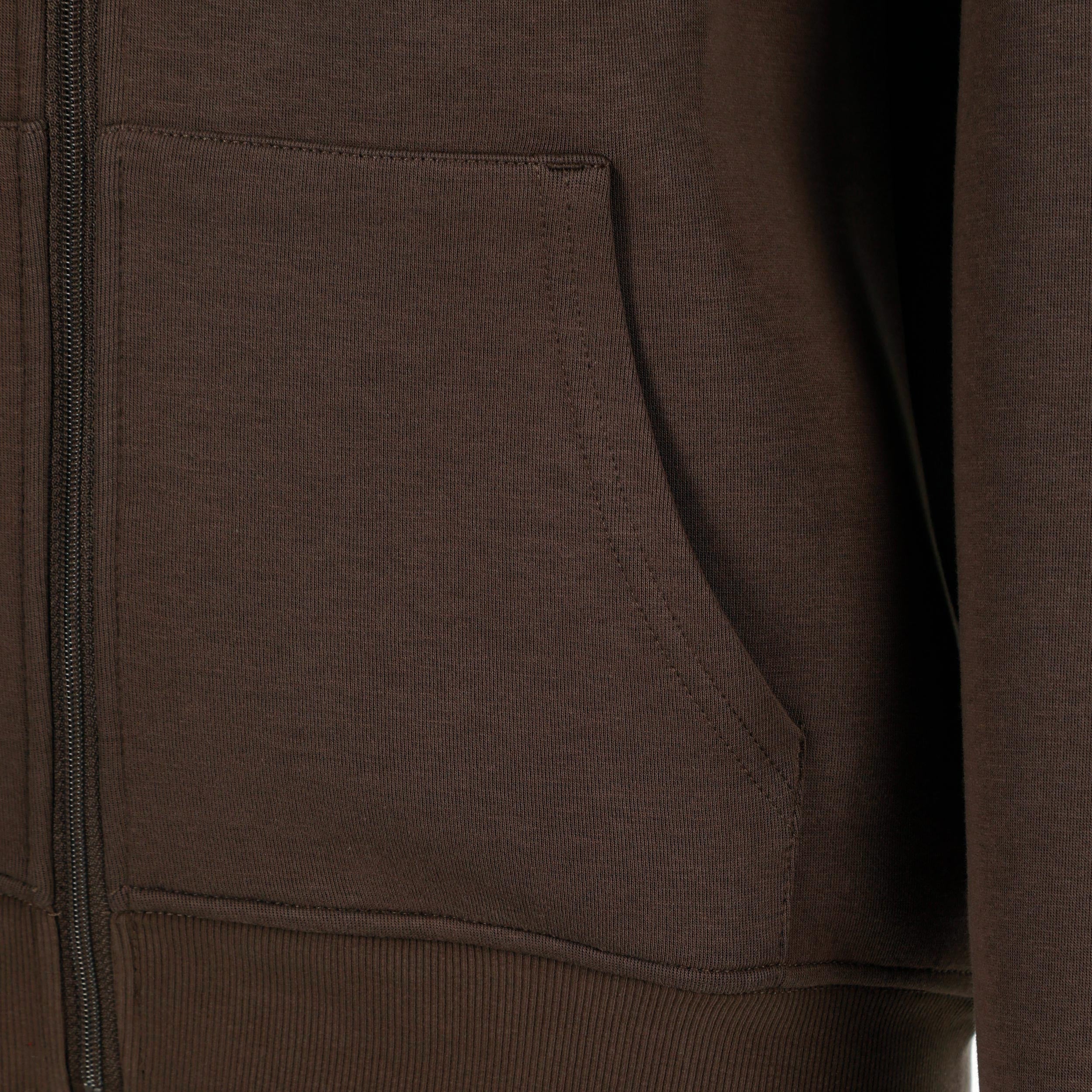 Memories Core Zip W Gilet en coton Femmes - marron - Image 4