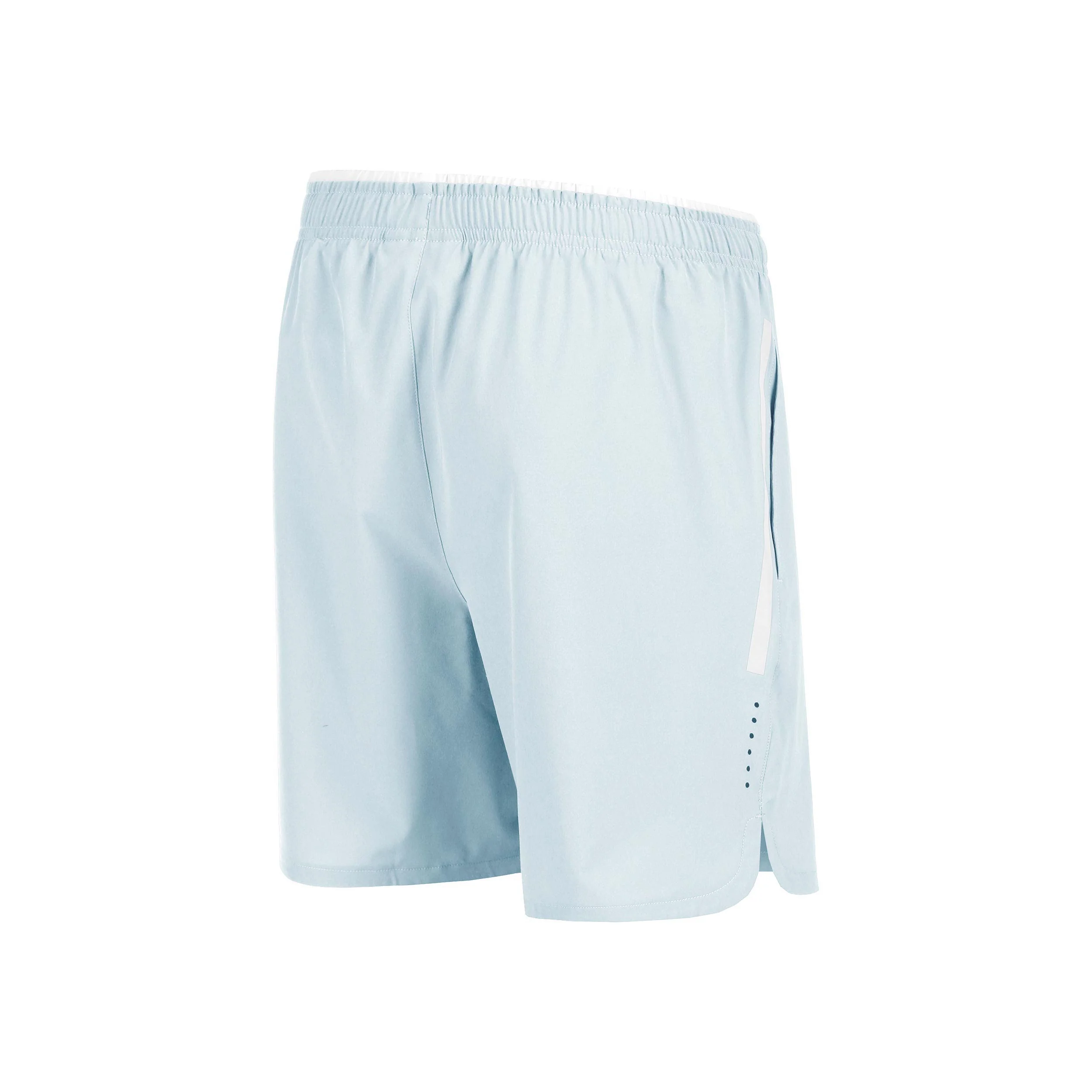 Memories Drop 7in Shorts Hommes - bleu clair, blanc cassé - Image 2