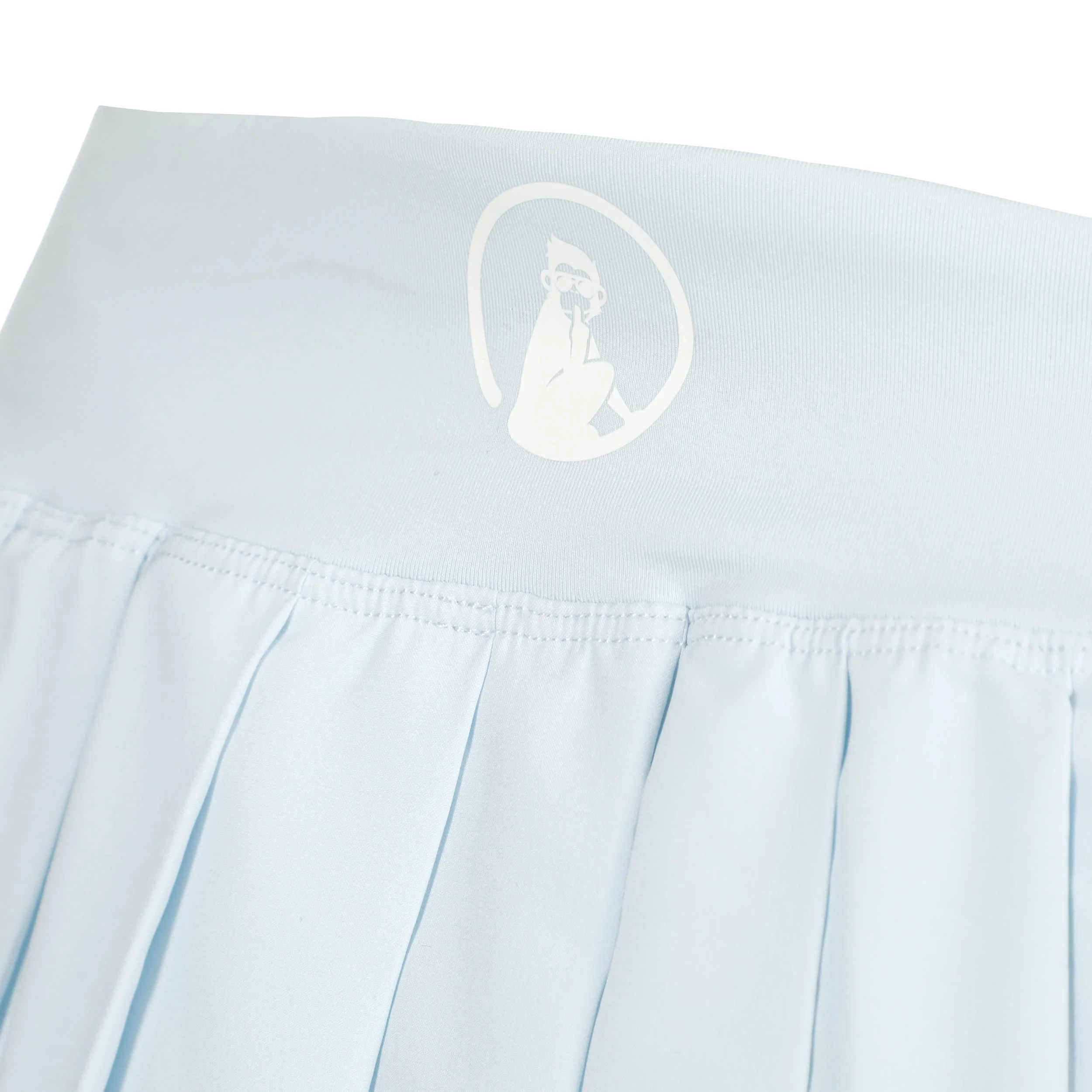 Memories Love Pleated Jupe Femmes - bleu clair - Image 4