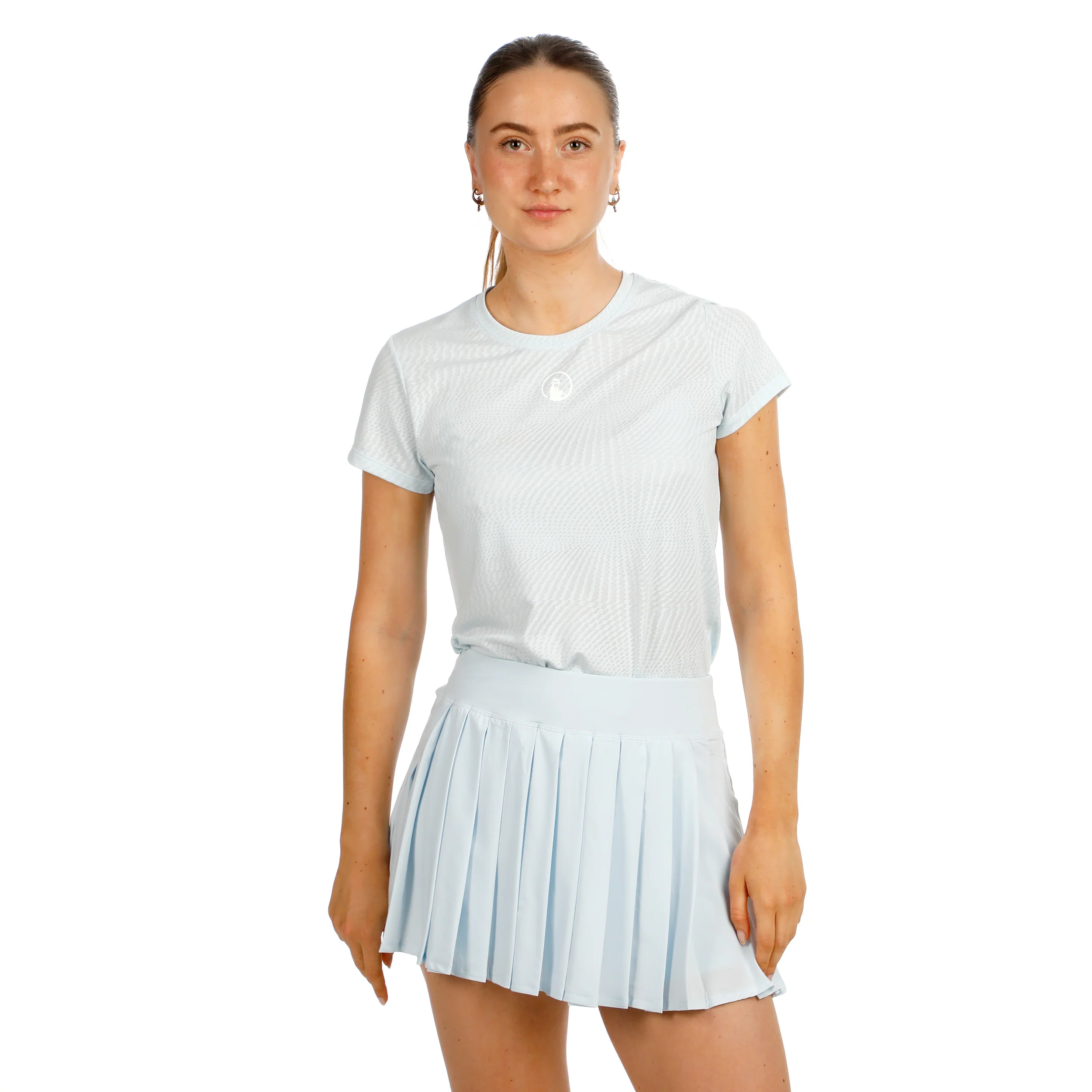 Memories Spin T-shirt Femmes - bleu clair - Image 4
