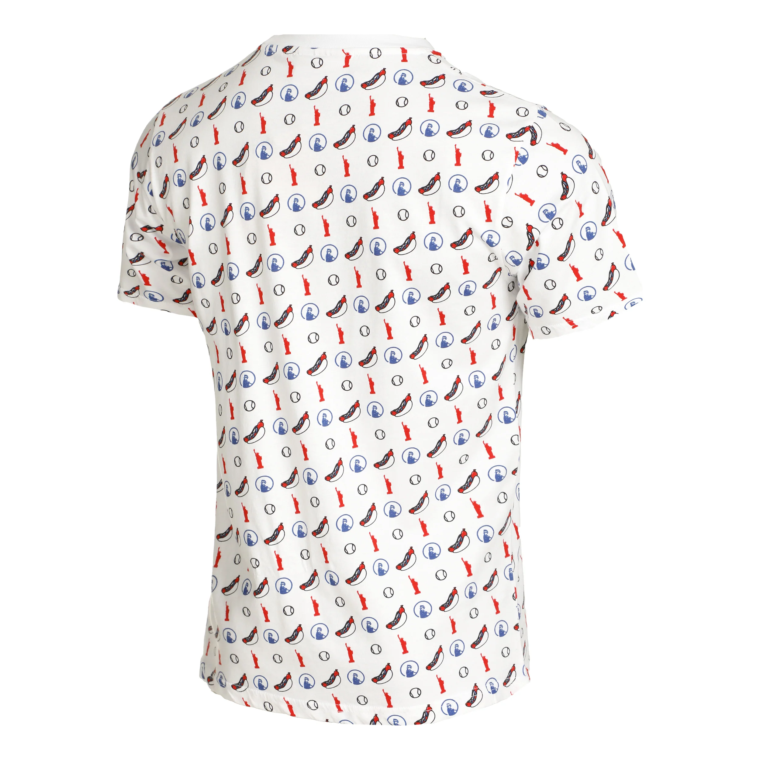 New York Statement T-shirt Hommes - blanc, multicouleur - Image 2