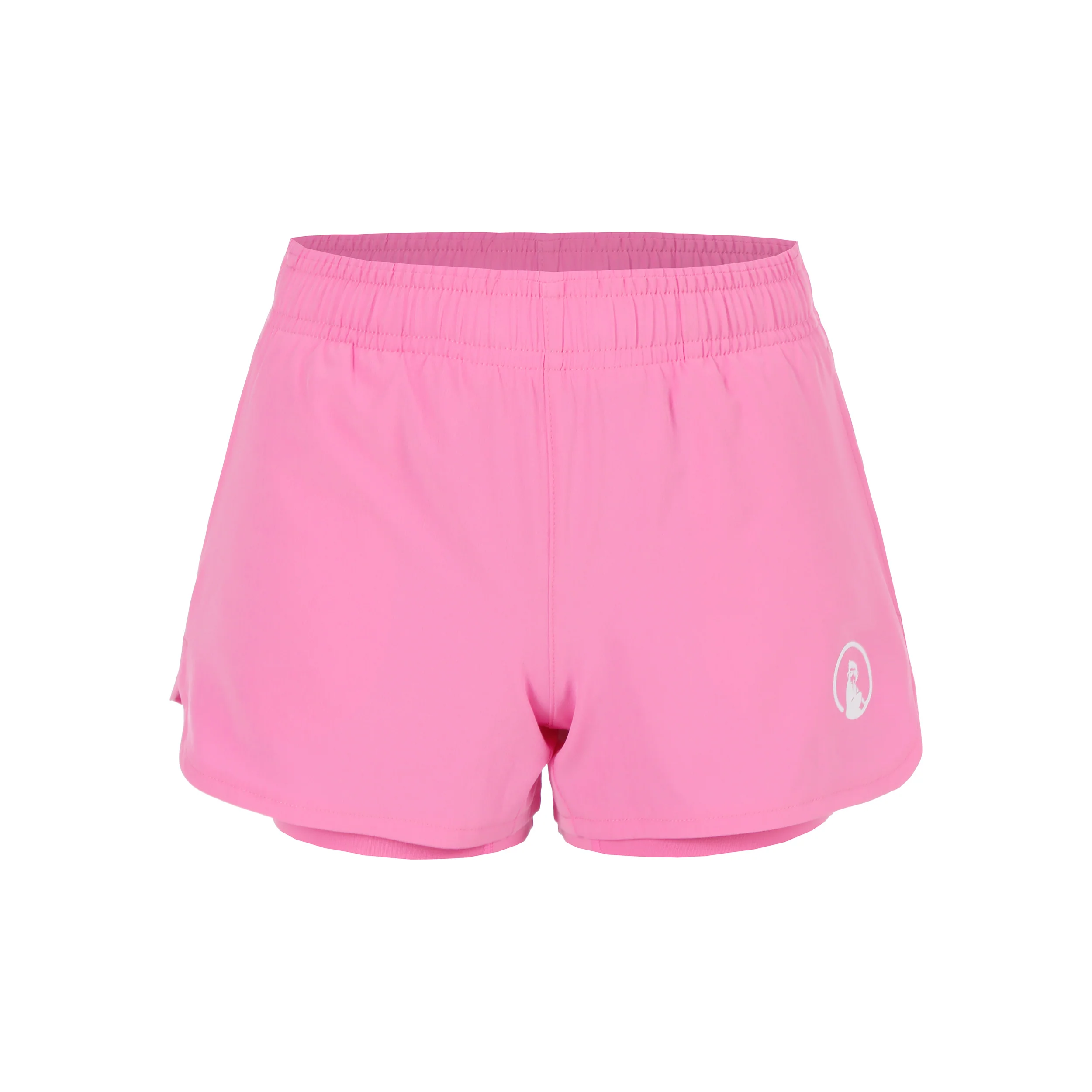 Point 2in1 Shorts Filles - pink, blanc