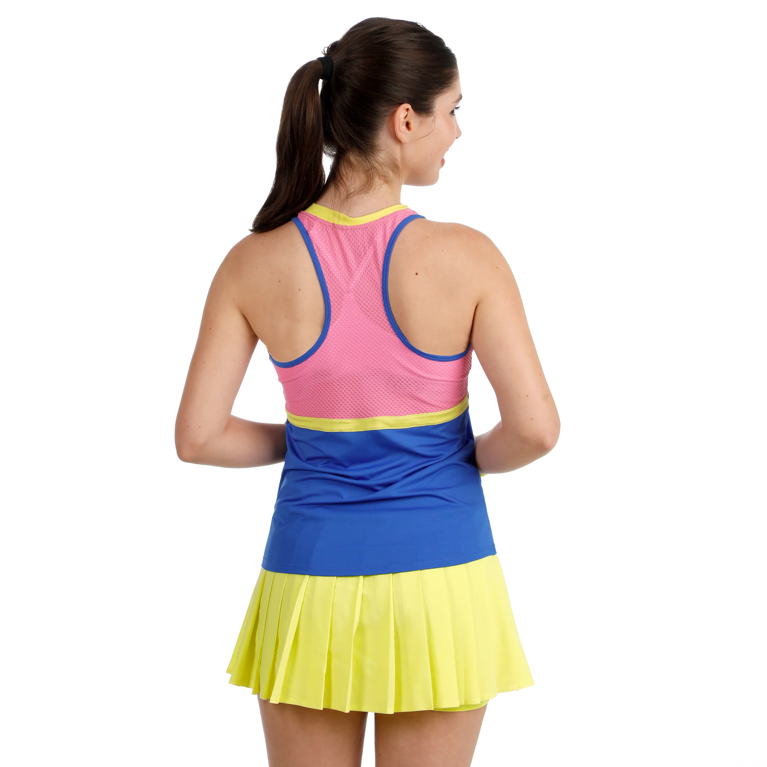 Racerback 2.0 Débardeur tank top Femmes-bleu, blanc - Image 6