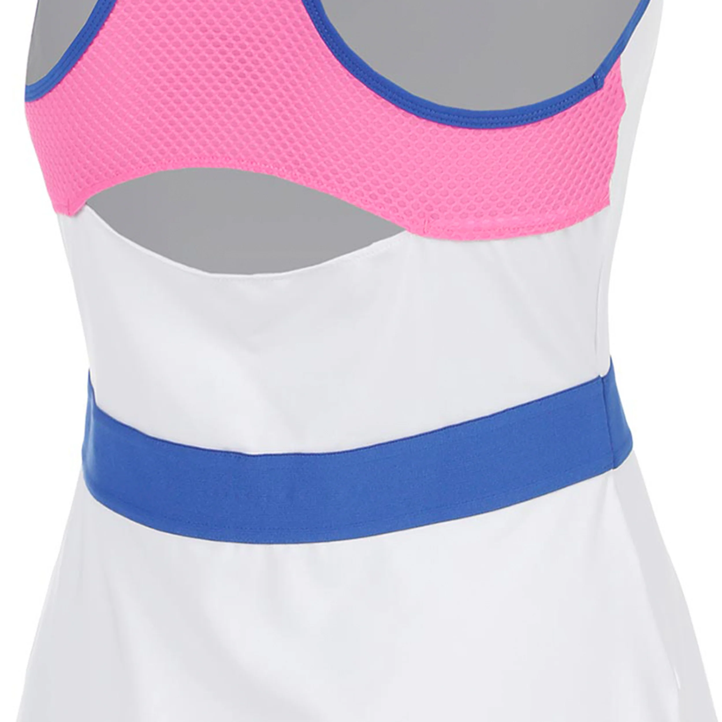 Racerback Robe Femmes - blanc, bleu - Image 11