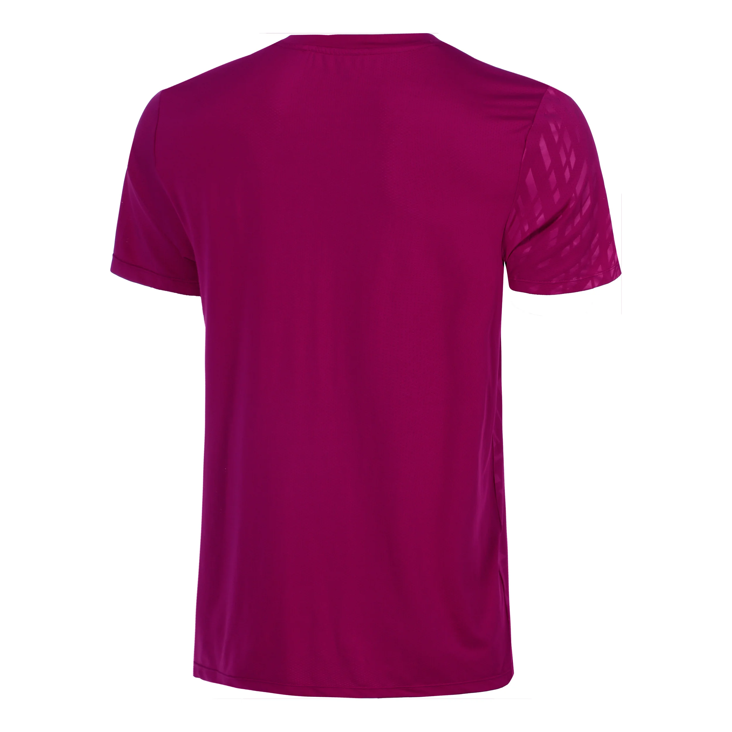 Receiver Embossed T-shirt Hommes-berry, blanc - Image 2