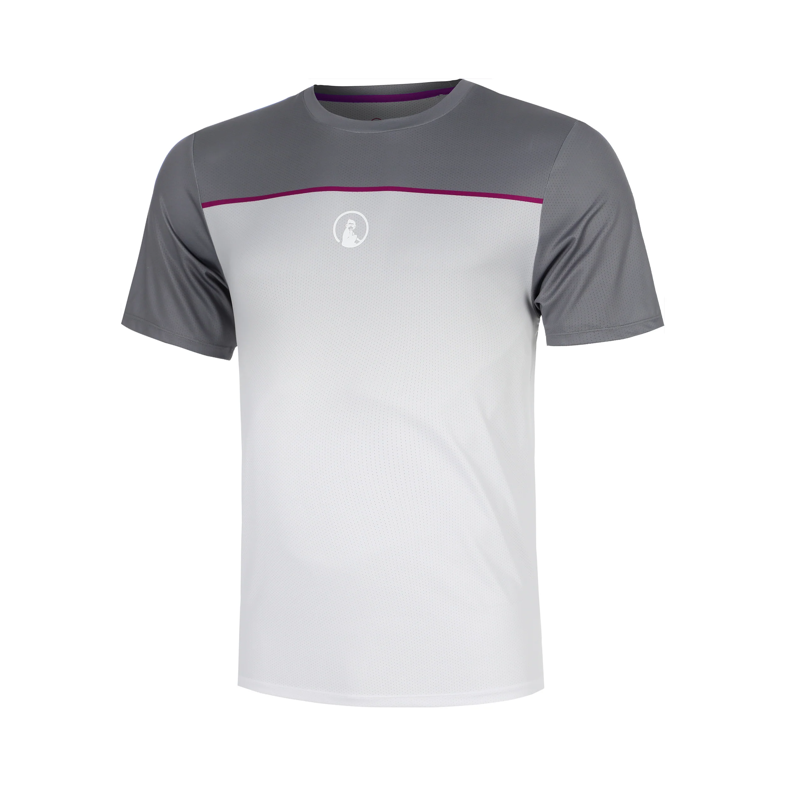 Receiver Faded T-shirt Garçons - gris, blanc