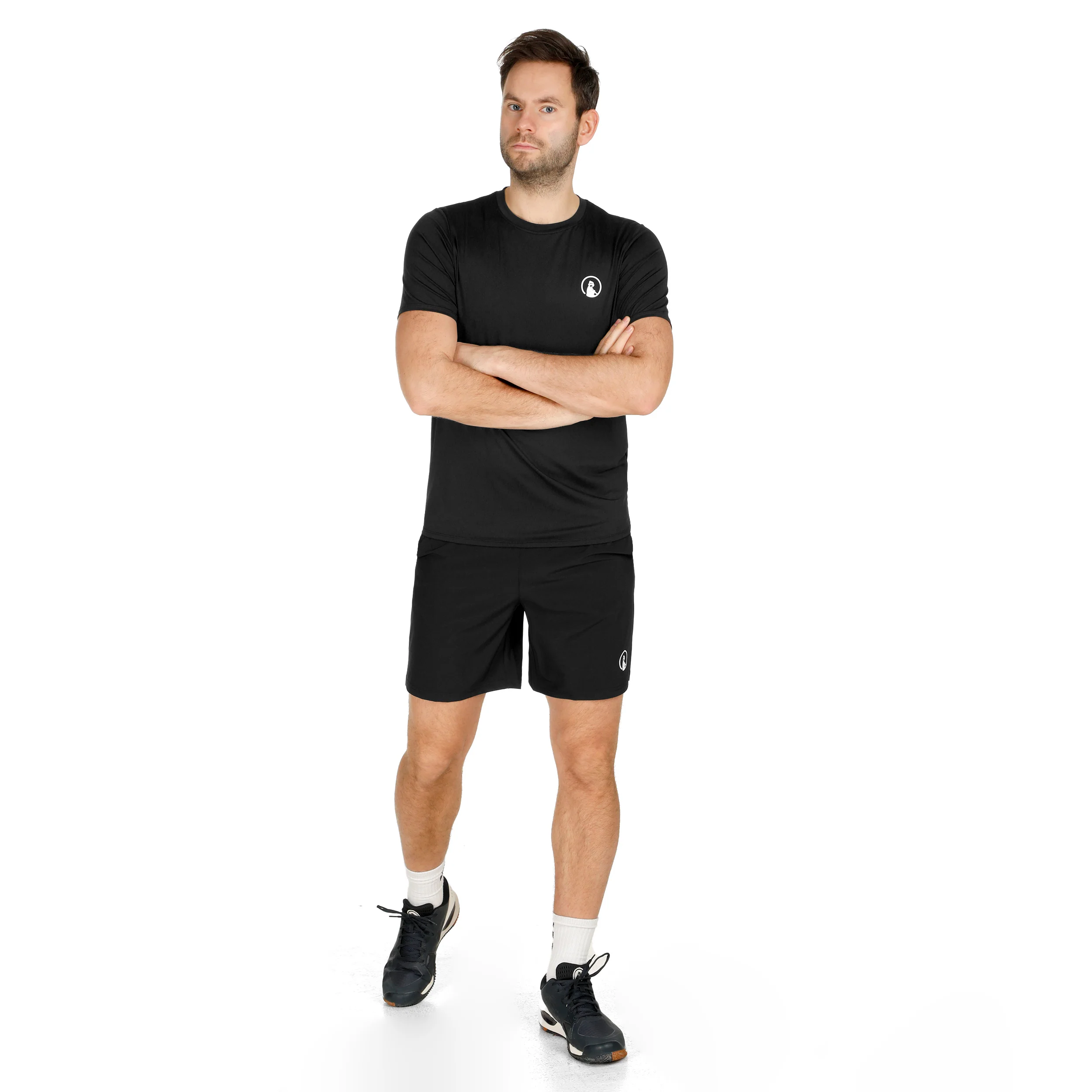 Receiver T-shirt Hommes-Noir - Image 3