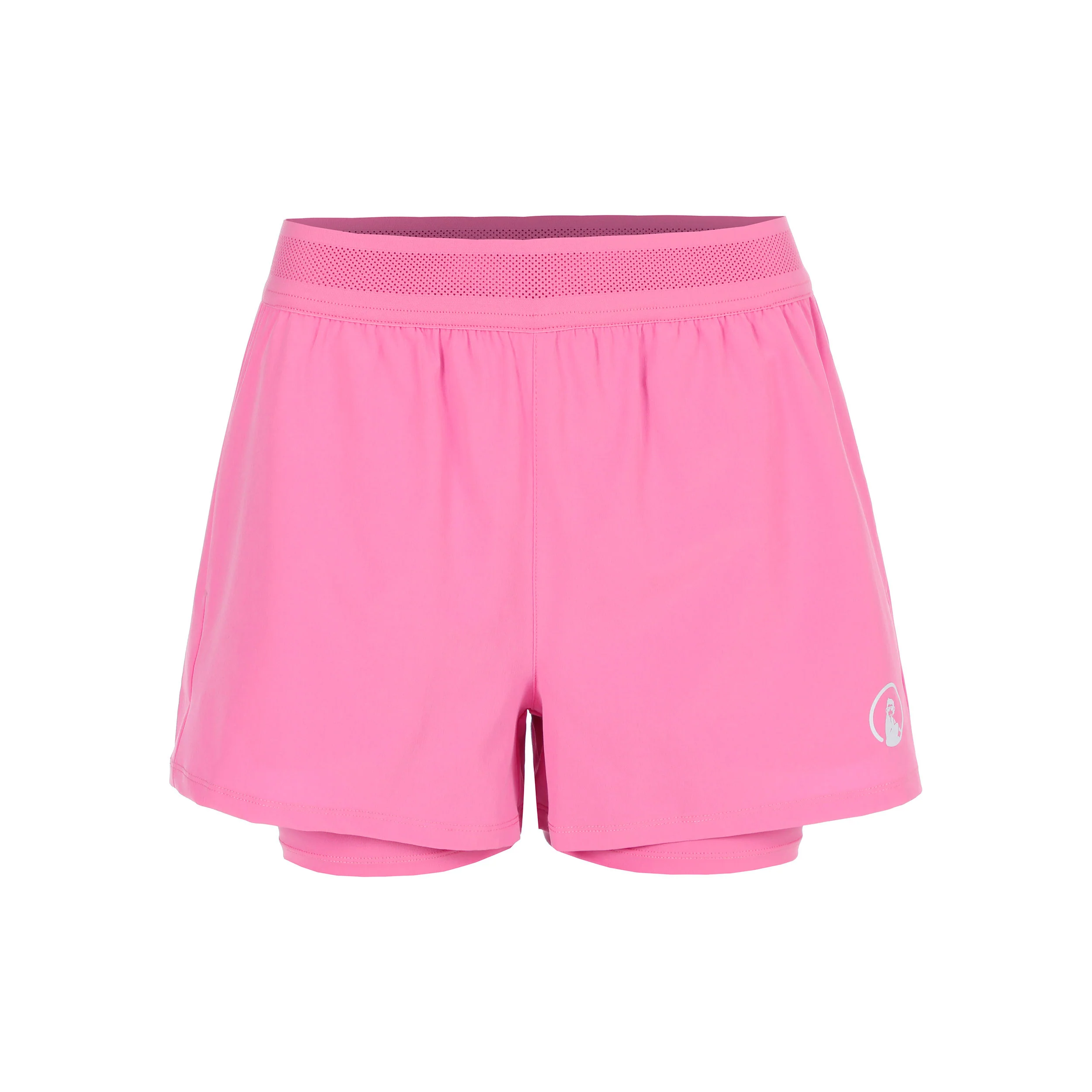 Rematch 2in1 Shorts Femmes - pink, blanc