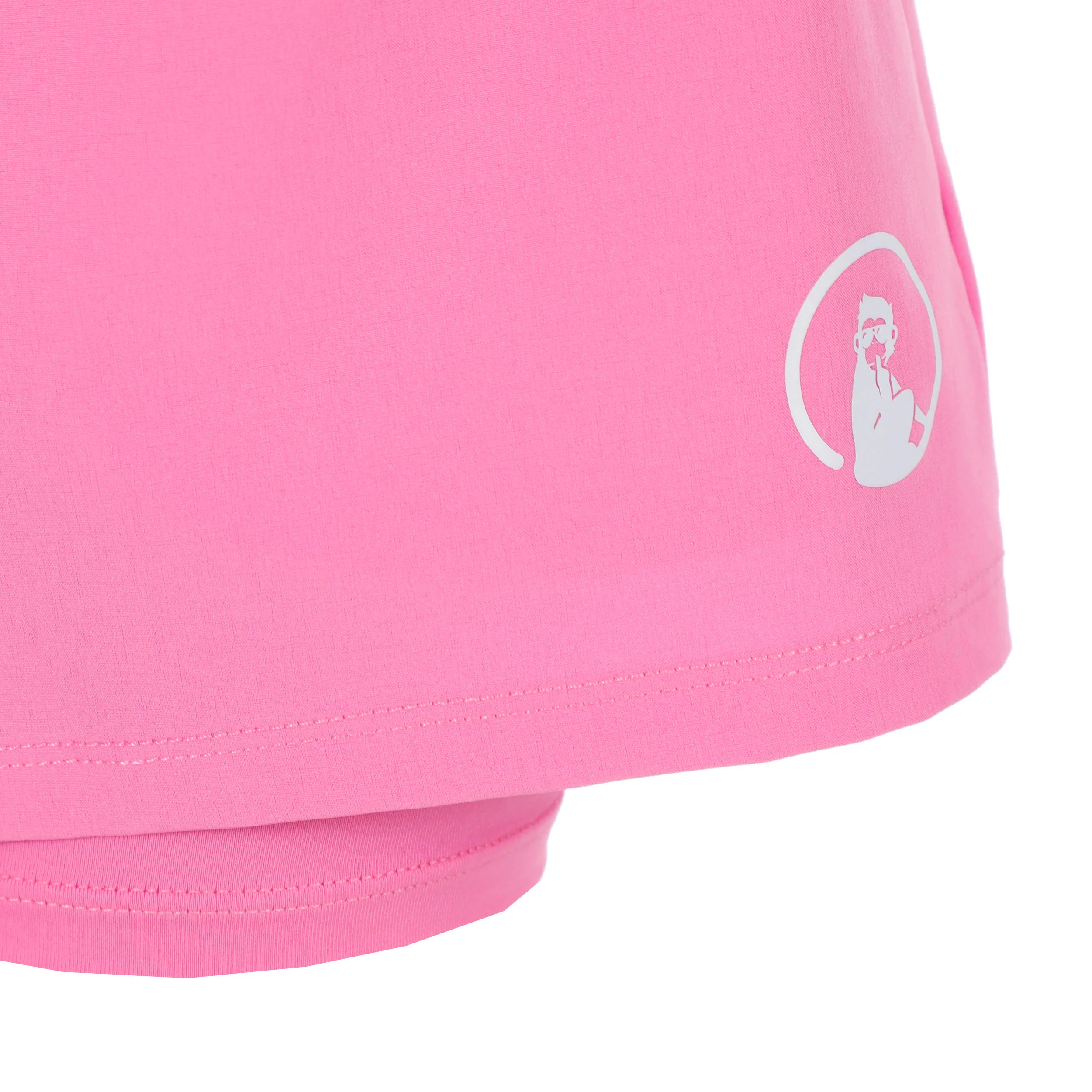 Rematch 2in1 Shorts Femmes - pink, blanc - Image 3