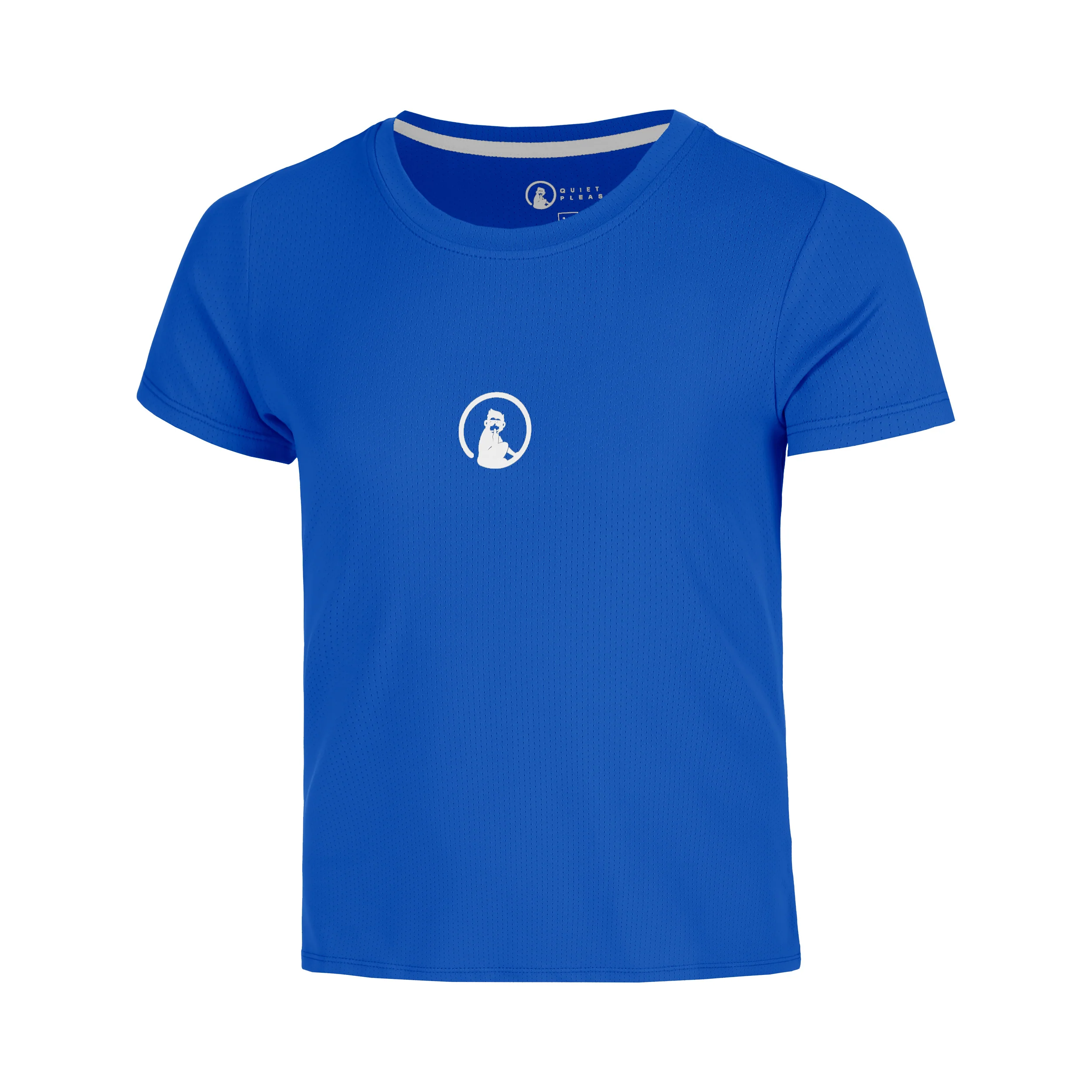 Retriever T-shirt Filles-bleu, blanc
