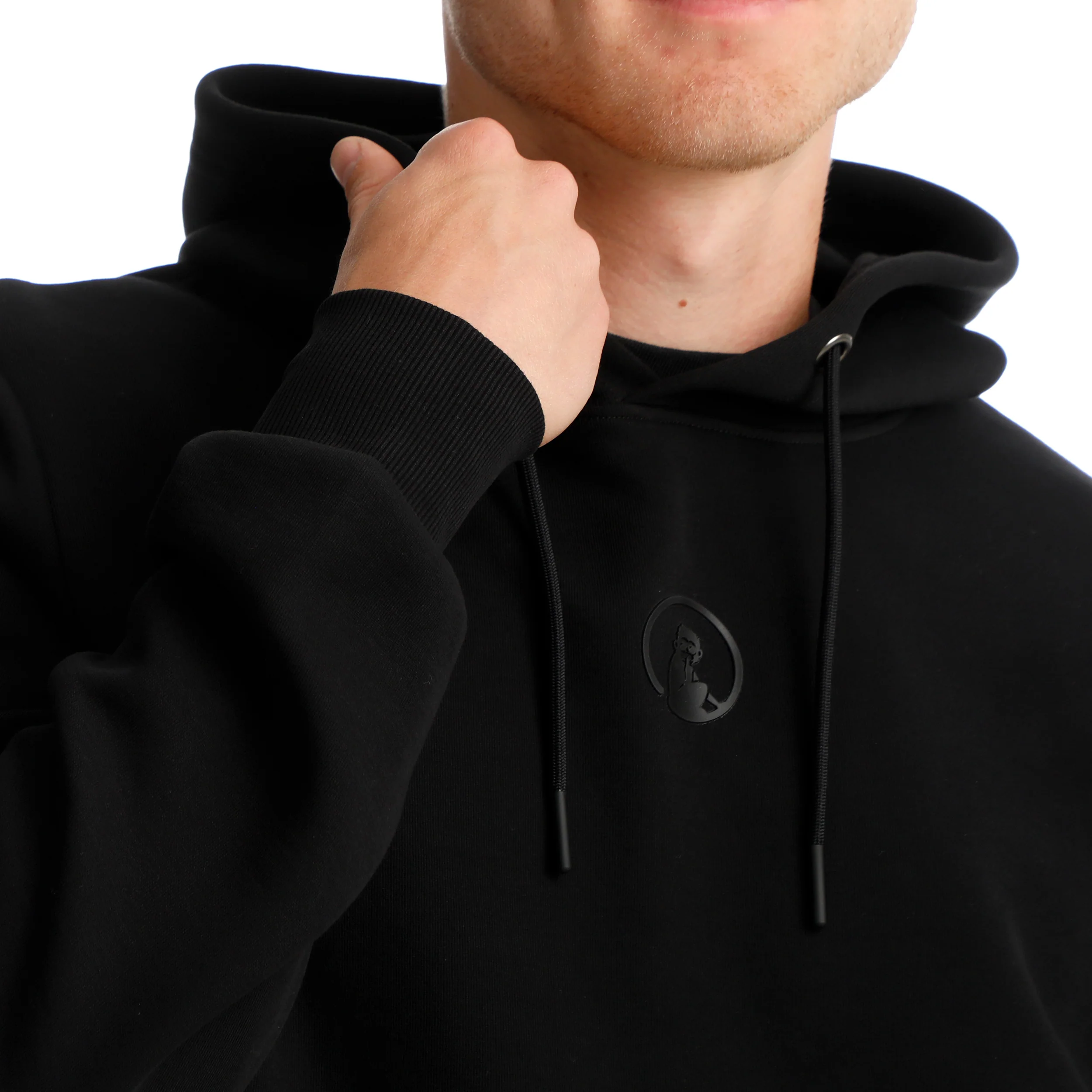 Tonal Core Sweat À Capuche Hommes-Noir - Image 7