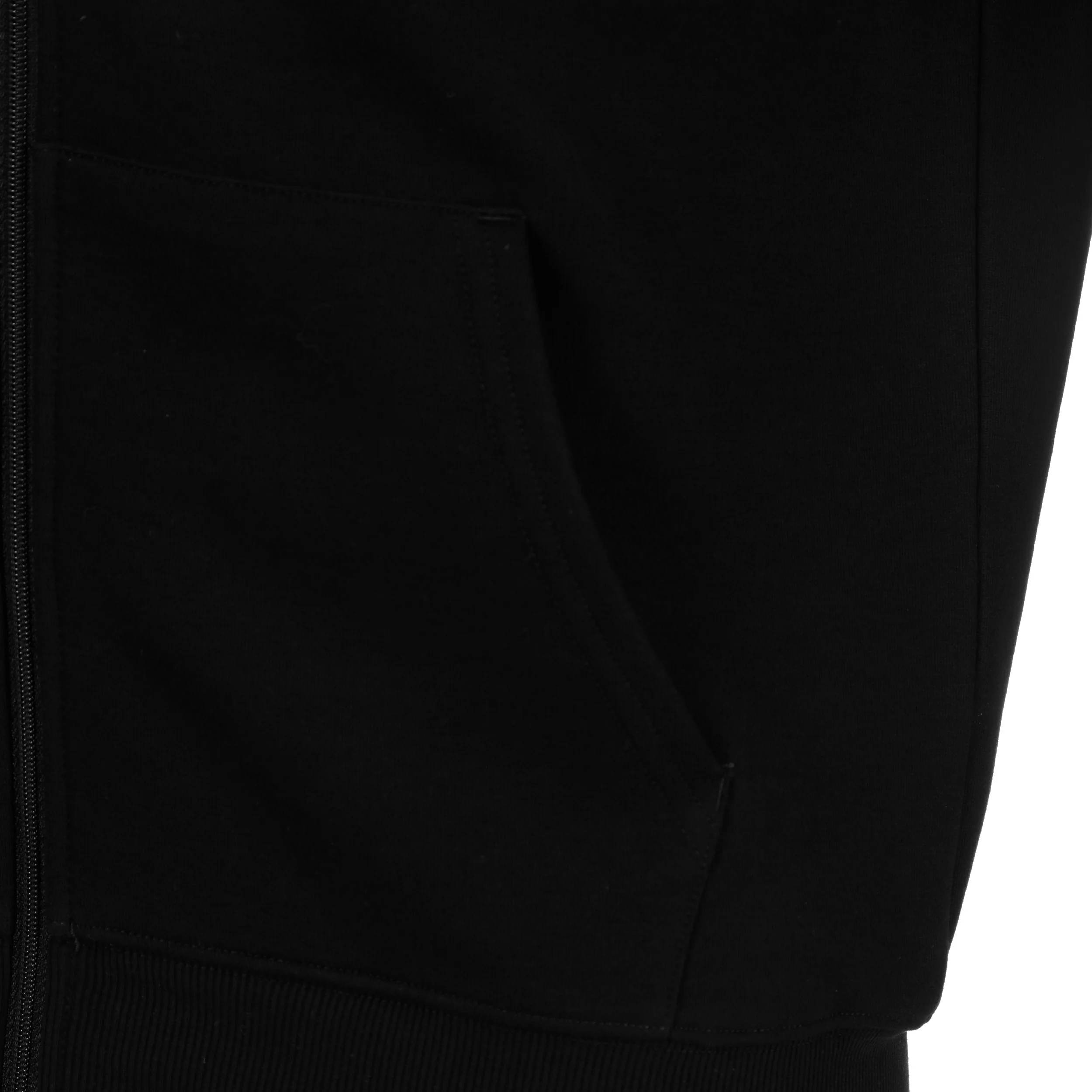 Tonal Core Zip Gilet En Coton Hommes-Noir - Image 4
