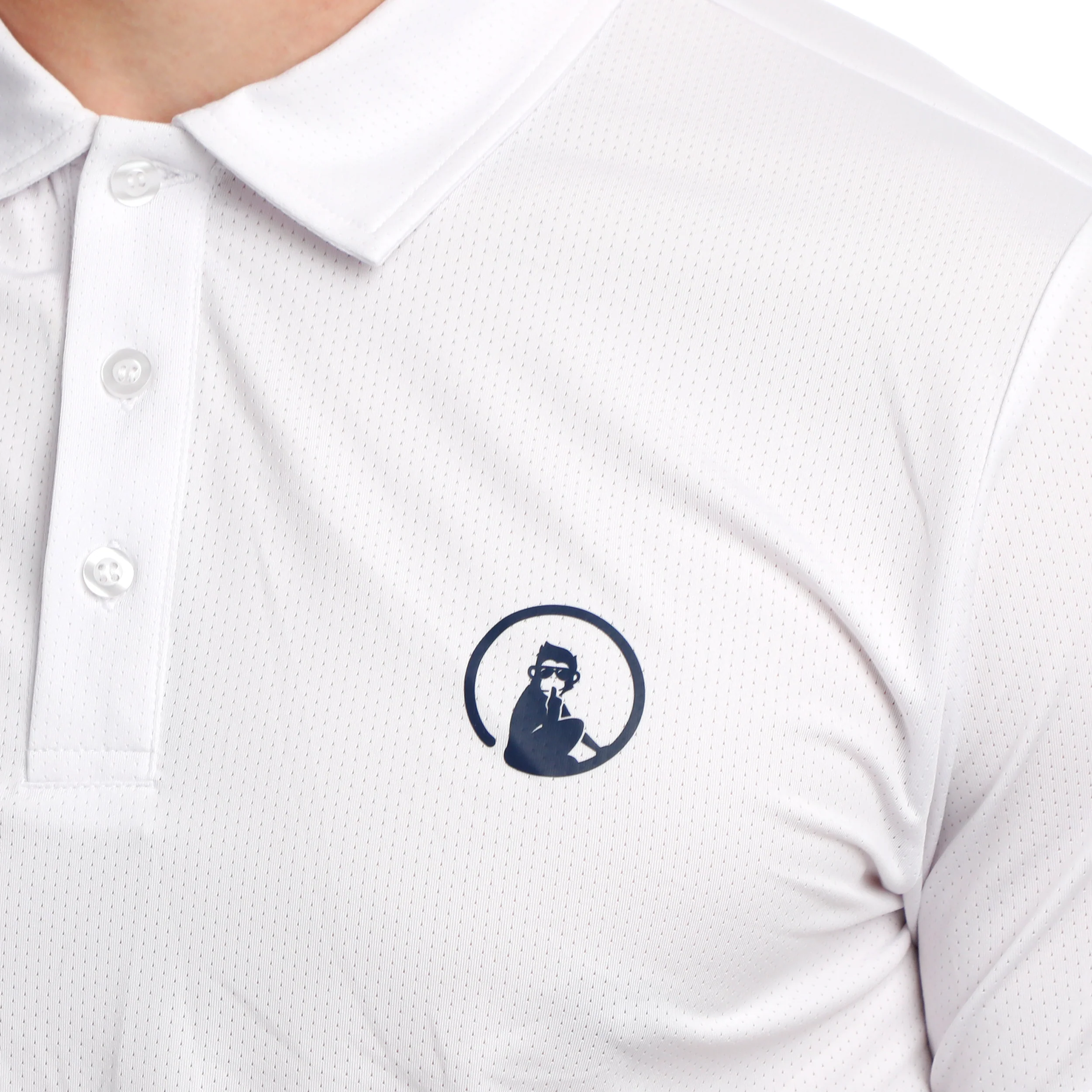 Tournament Polo Hommes-Blanc - Image 6