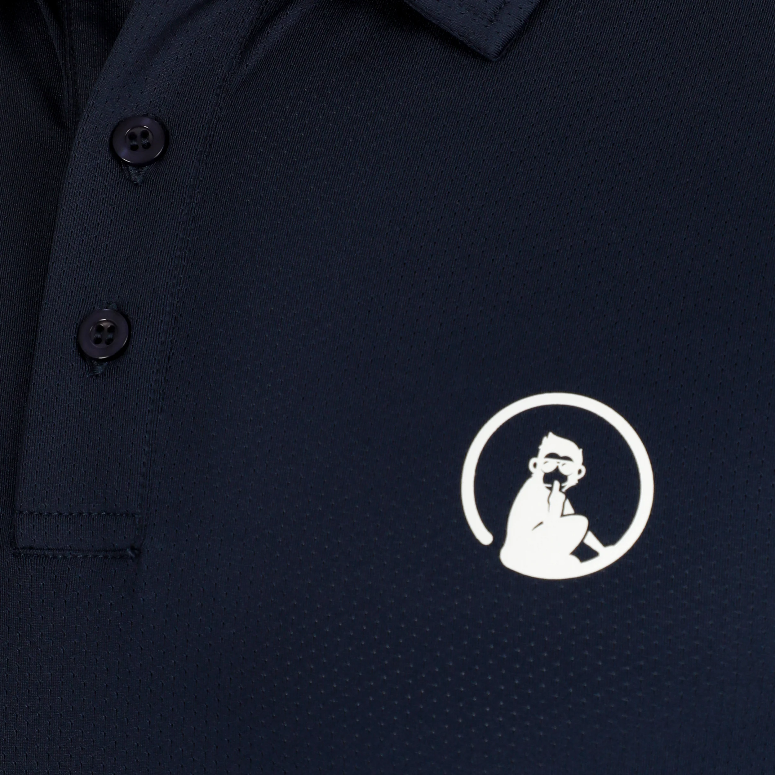 Tournament Polo Hommes-Bleu Foncé - Image 3