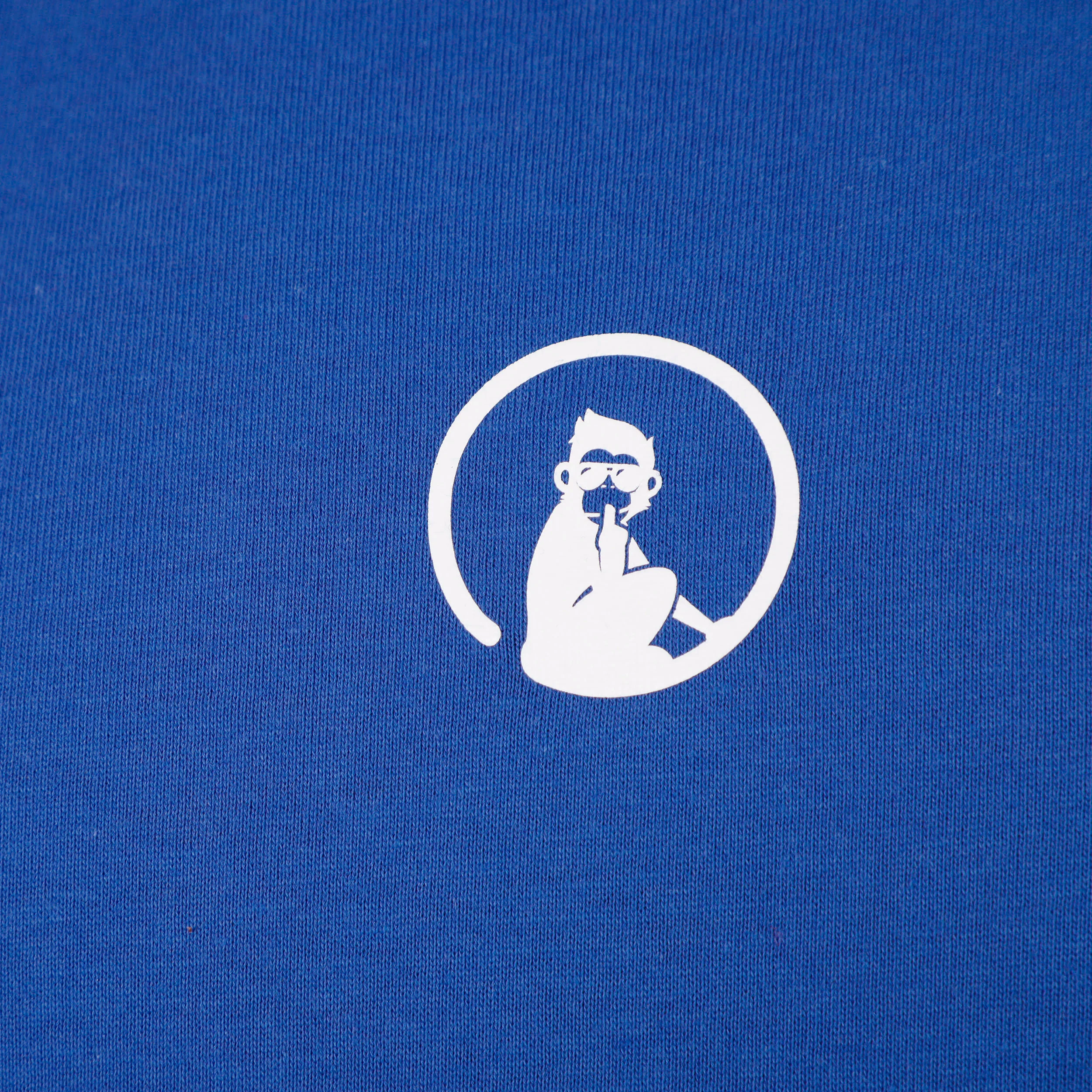 Trainings Small Logo T-shirt Hommes - bleu, blanc - Image 3